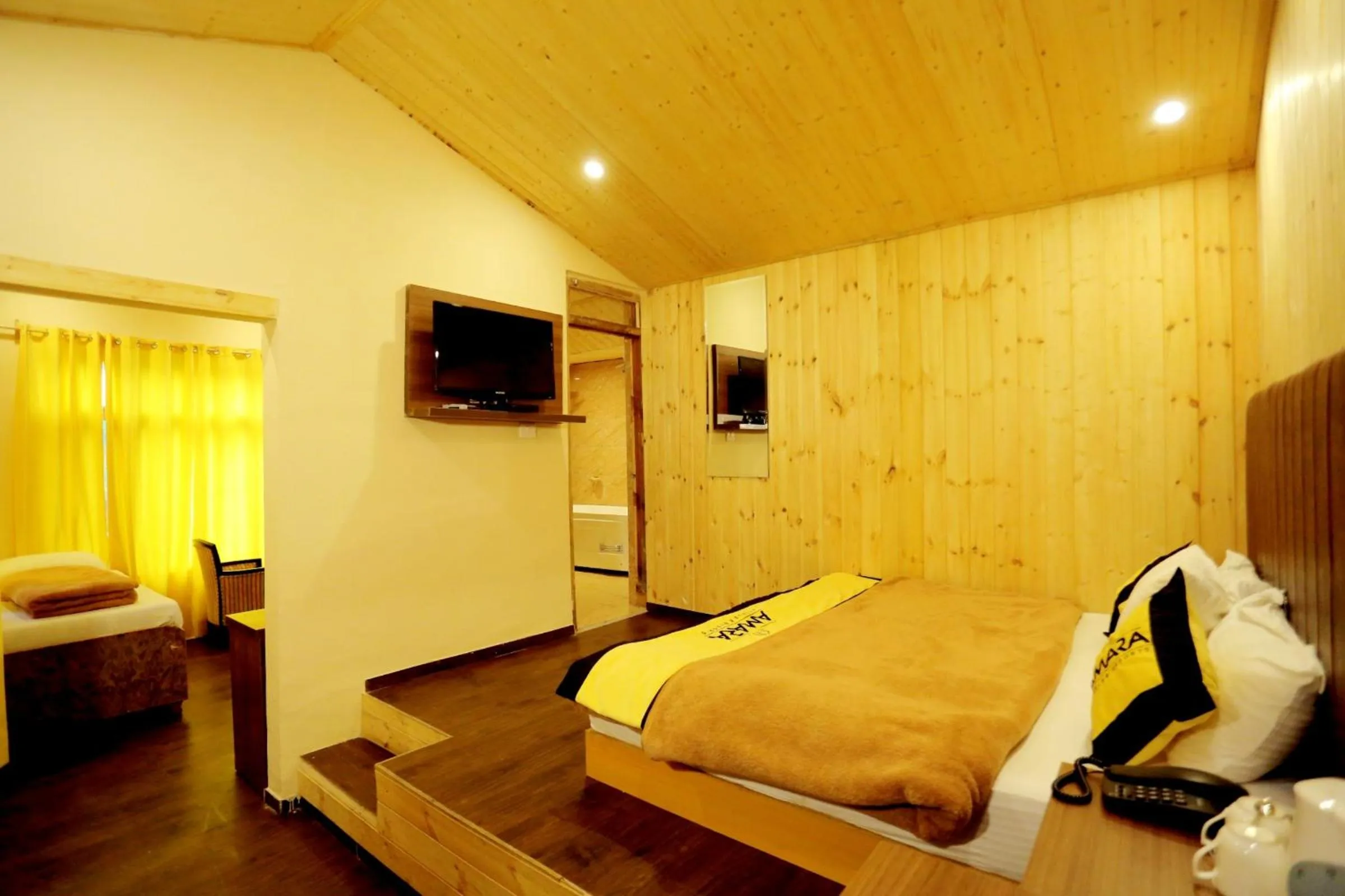 Bedroom in Amara Resorts Manali