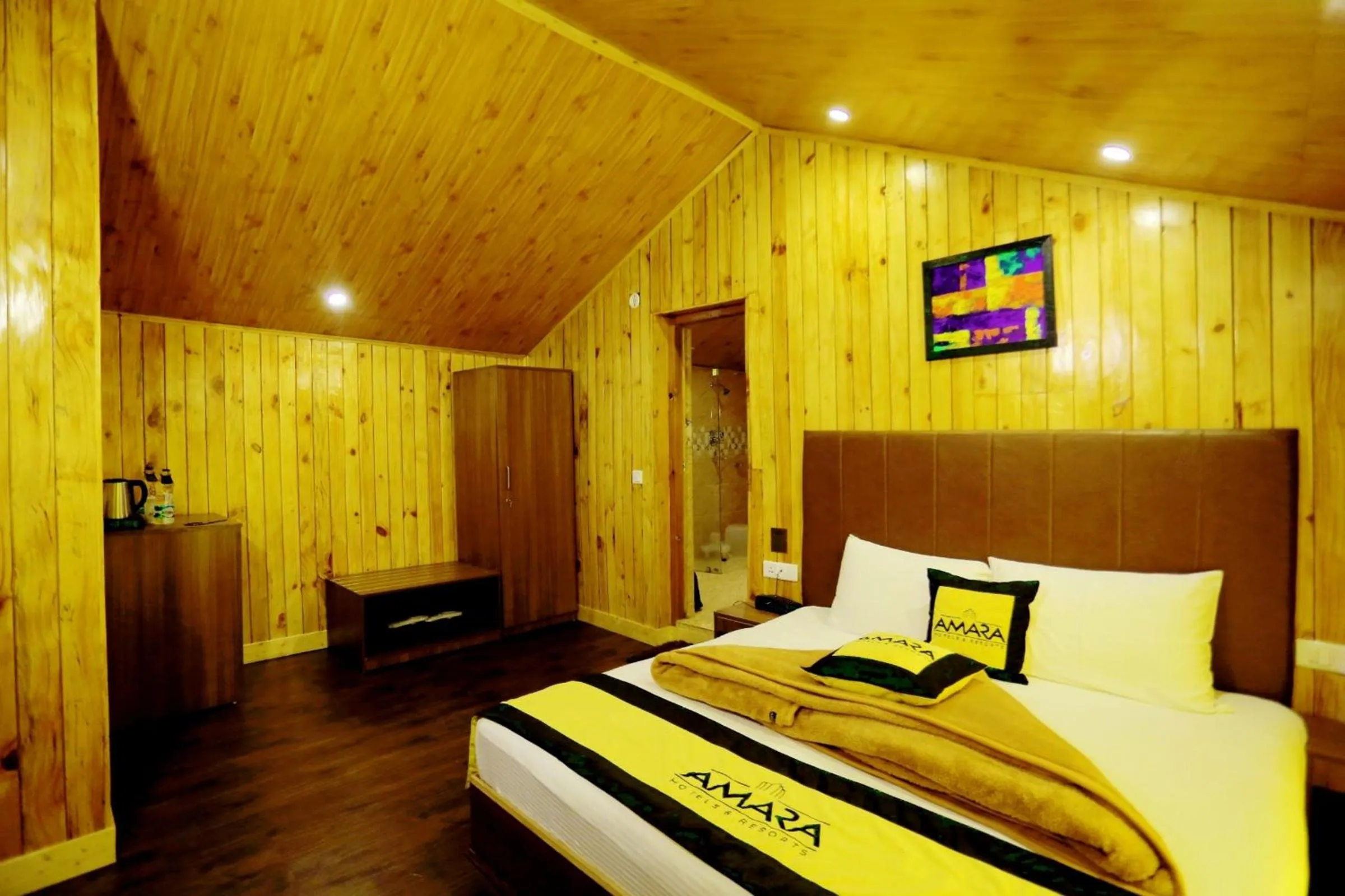Bedroom in Amara Resorts Manali