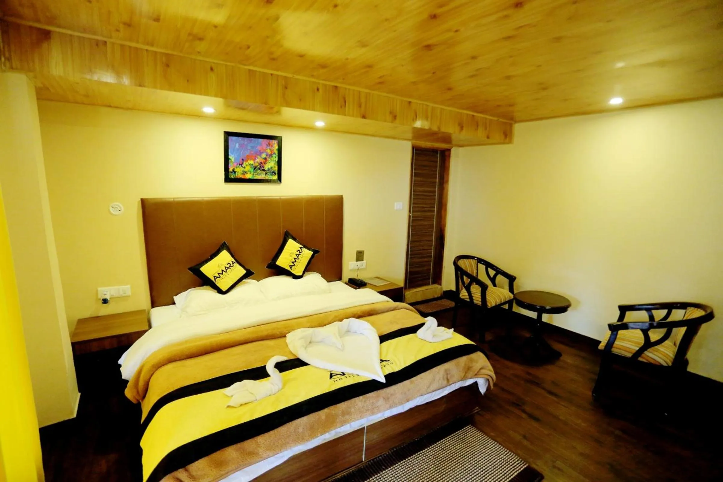 Bedroom in Amara Resorts Manali