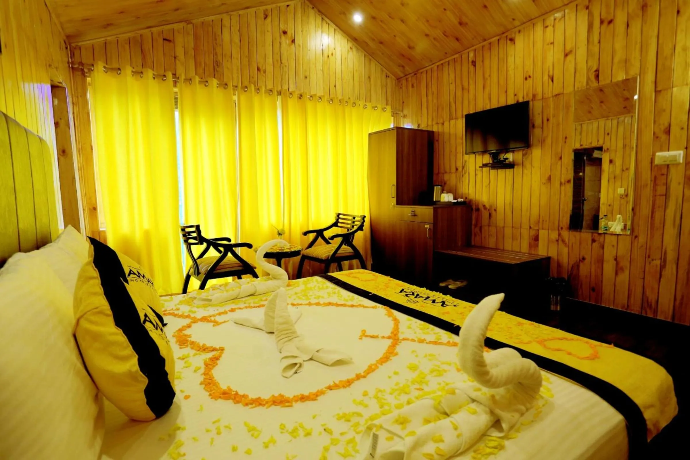 Bedroom in Amara Resorts Manali