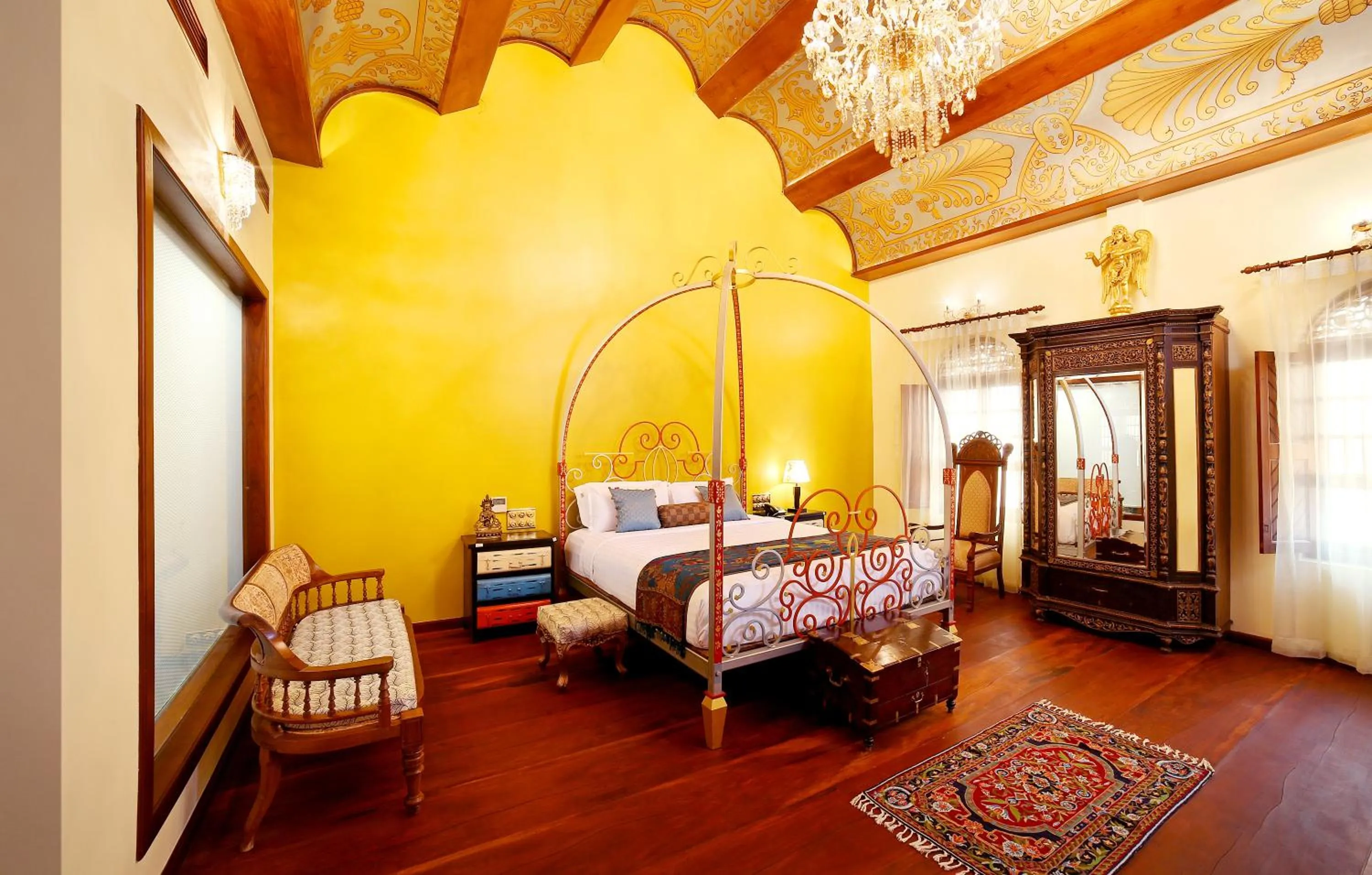 Bedroom, Bed in Ginger House Museum Hotel