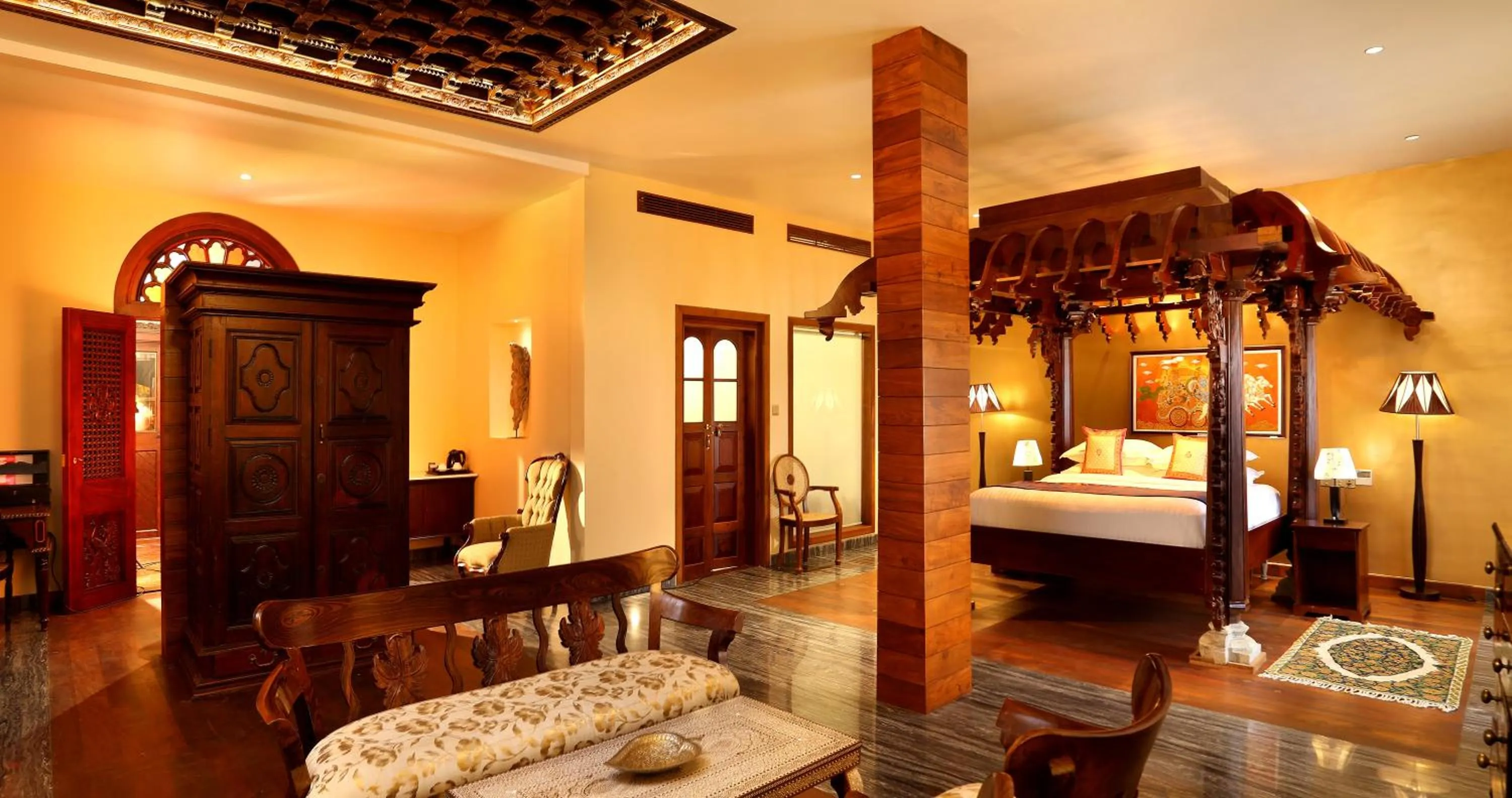 View (from property/room), Bed in Ginger House Museum Hotel