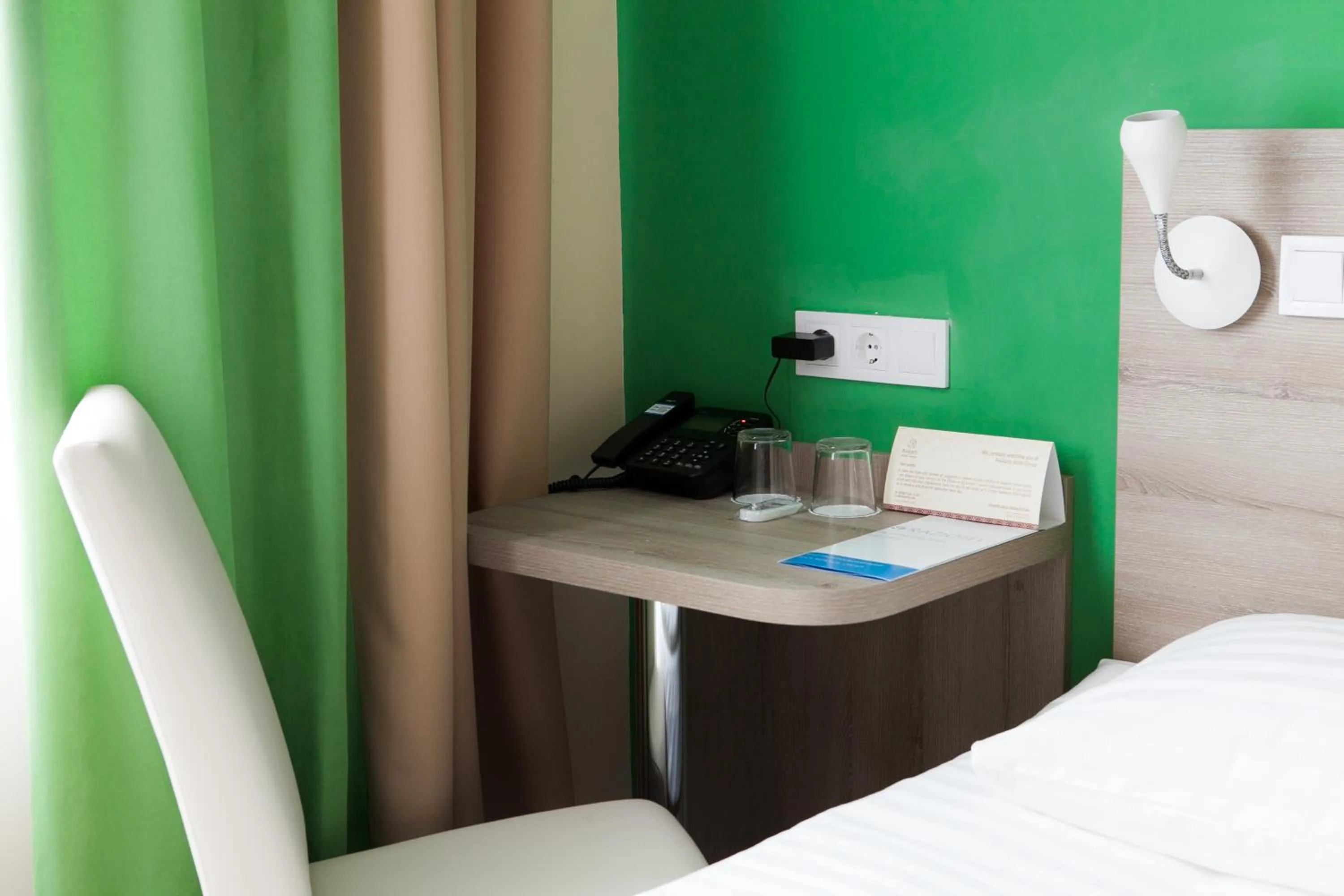 Decorative detail, Bed in Raziotel Kyiv Yamska