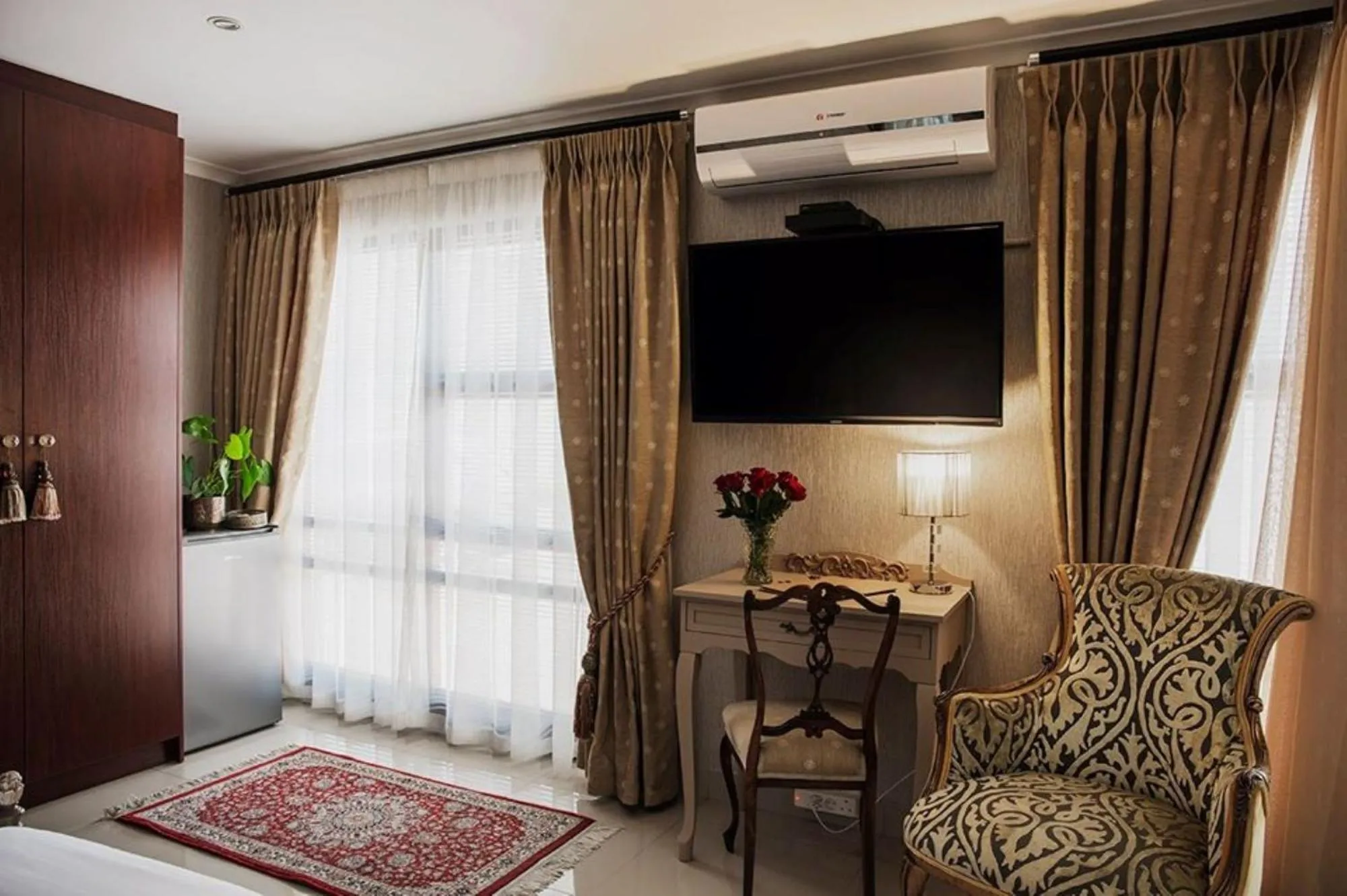 Seating area, Bed in Ridgeworth Boutique Guesthouse