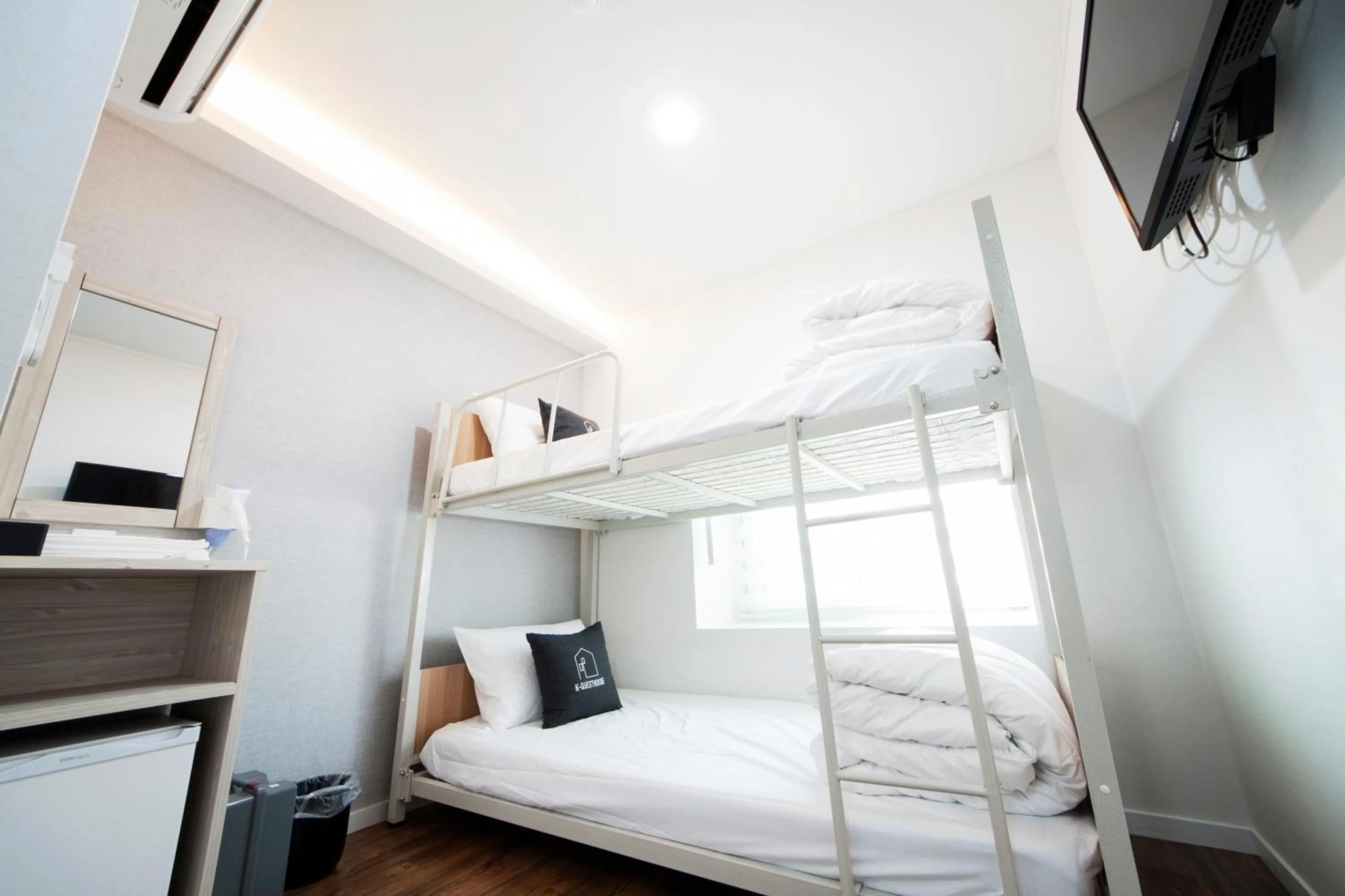 Bedroom, Bed in Seoul Grand Hostel EWHA Univ