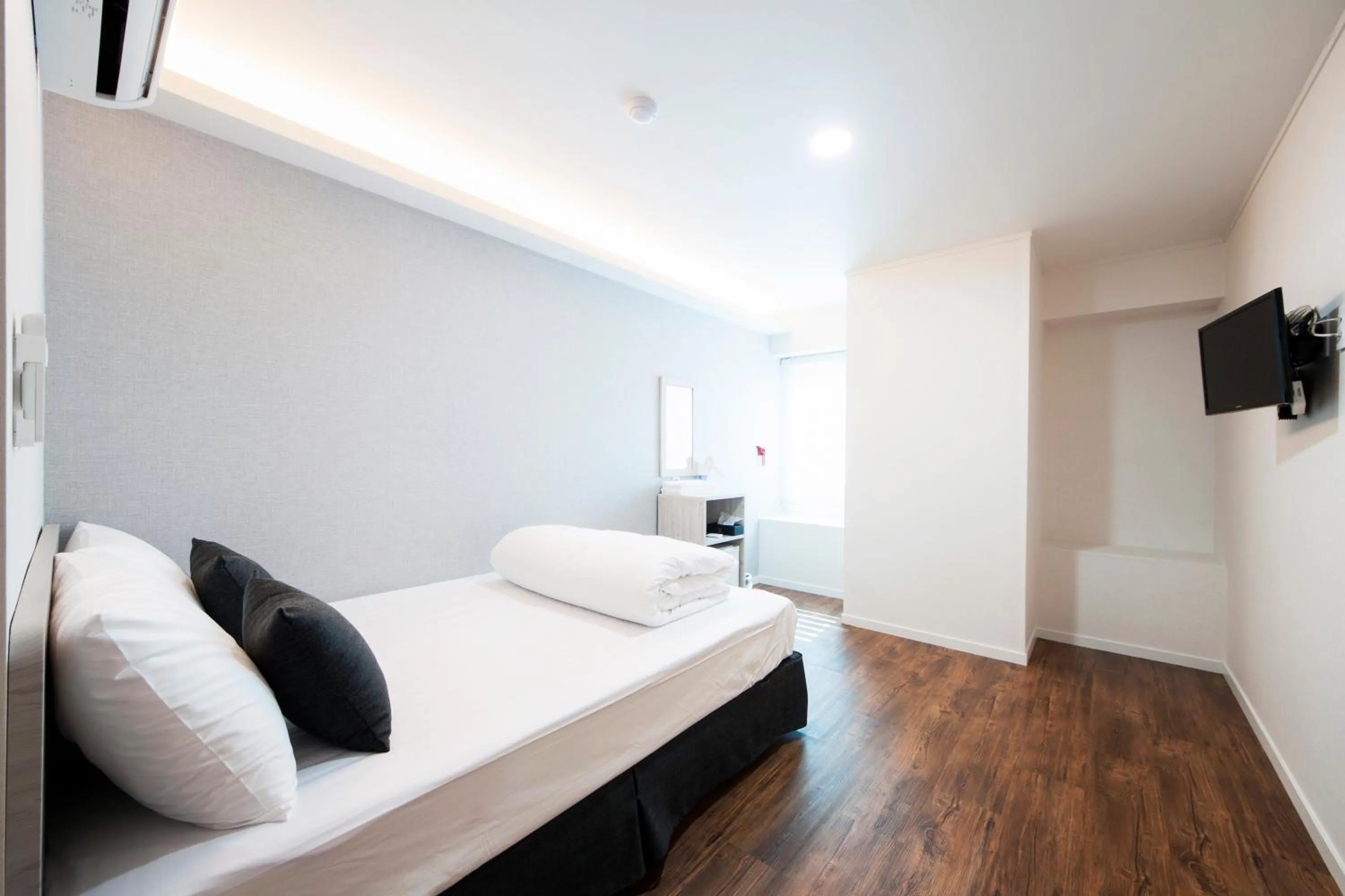 Bedroom, Bed in Seoul Grand Hostel EWHA Univ