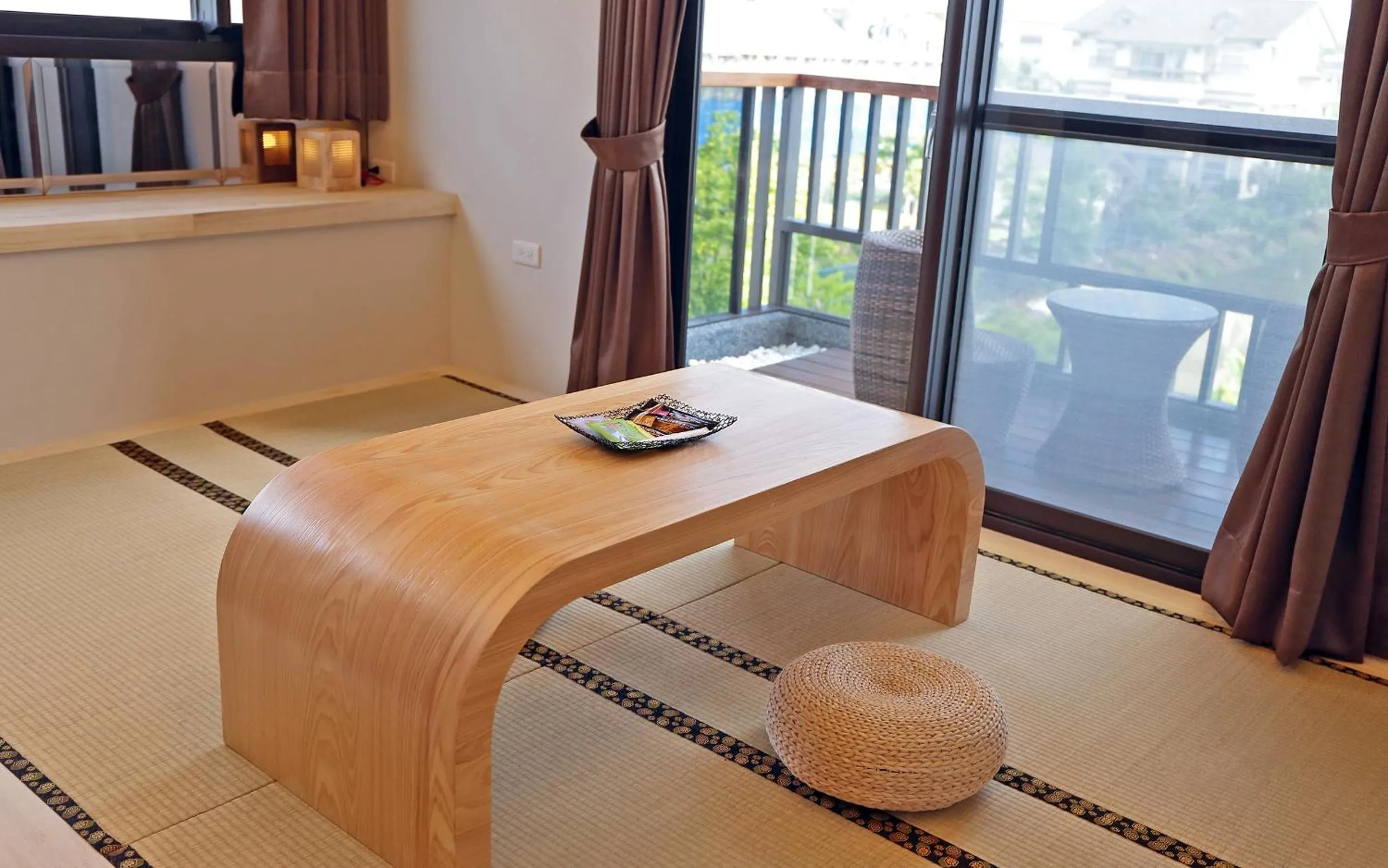 Seating area in Sunny Stream B & B