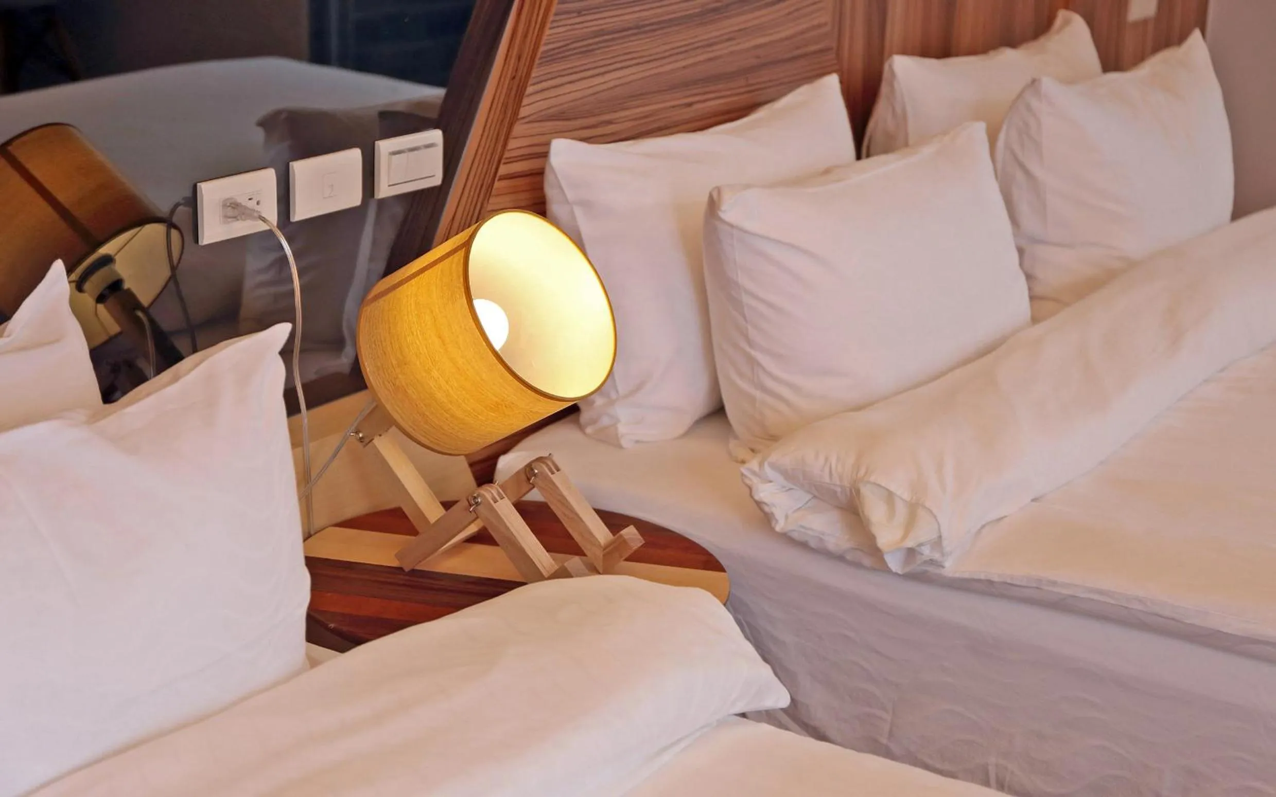 Bed in Sunny Stream B & B