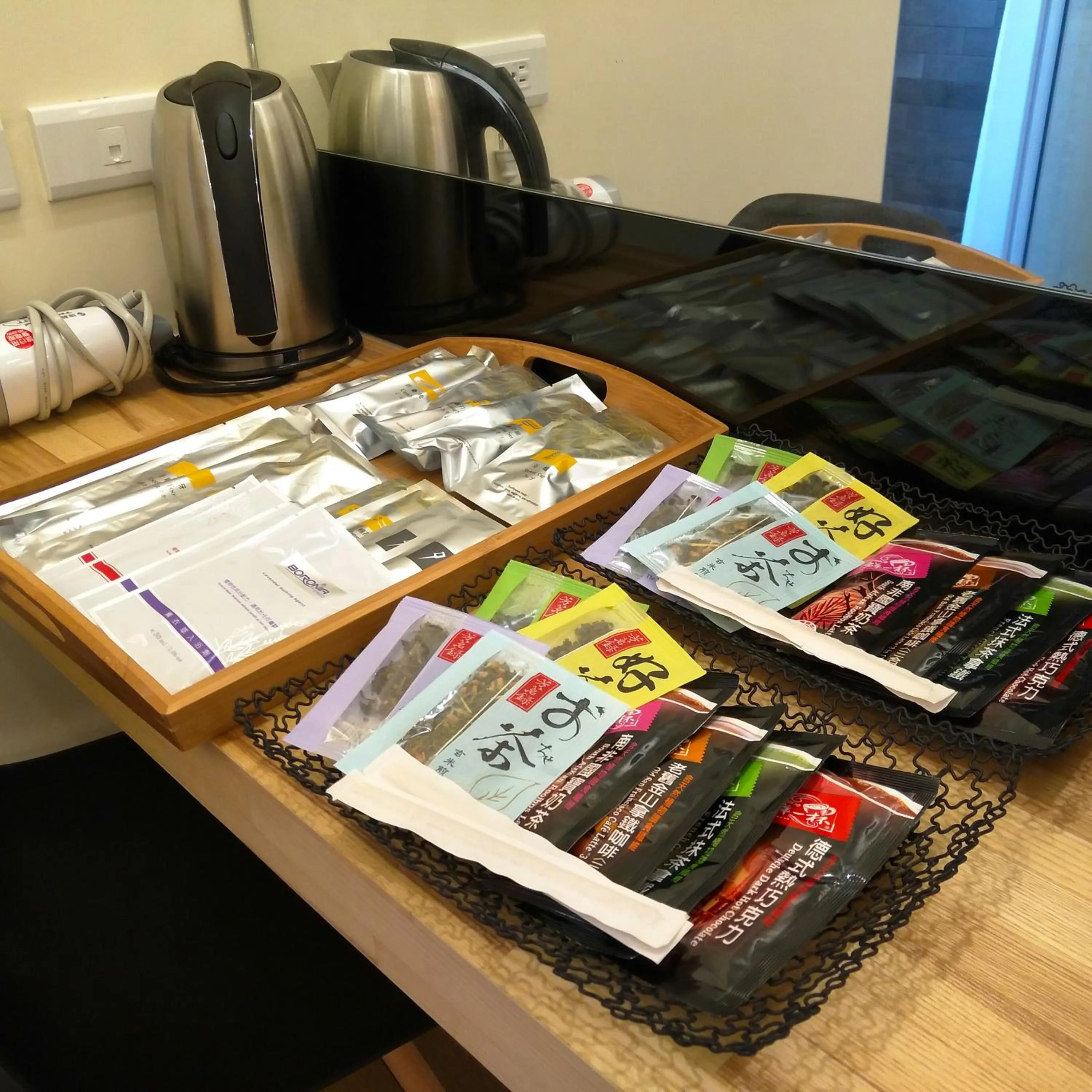 Non alcoholic drinks in Sunny Stream B & B