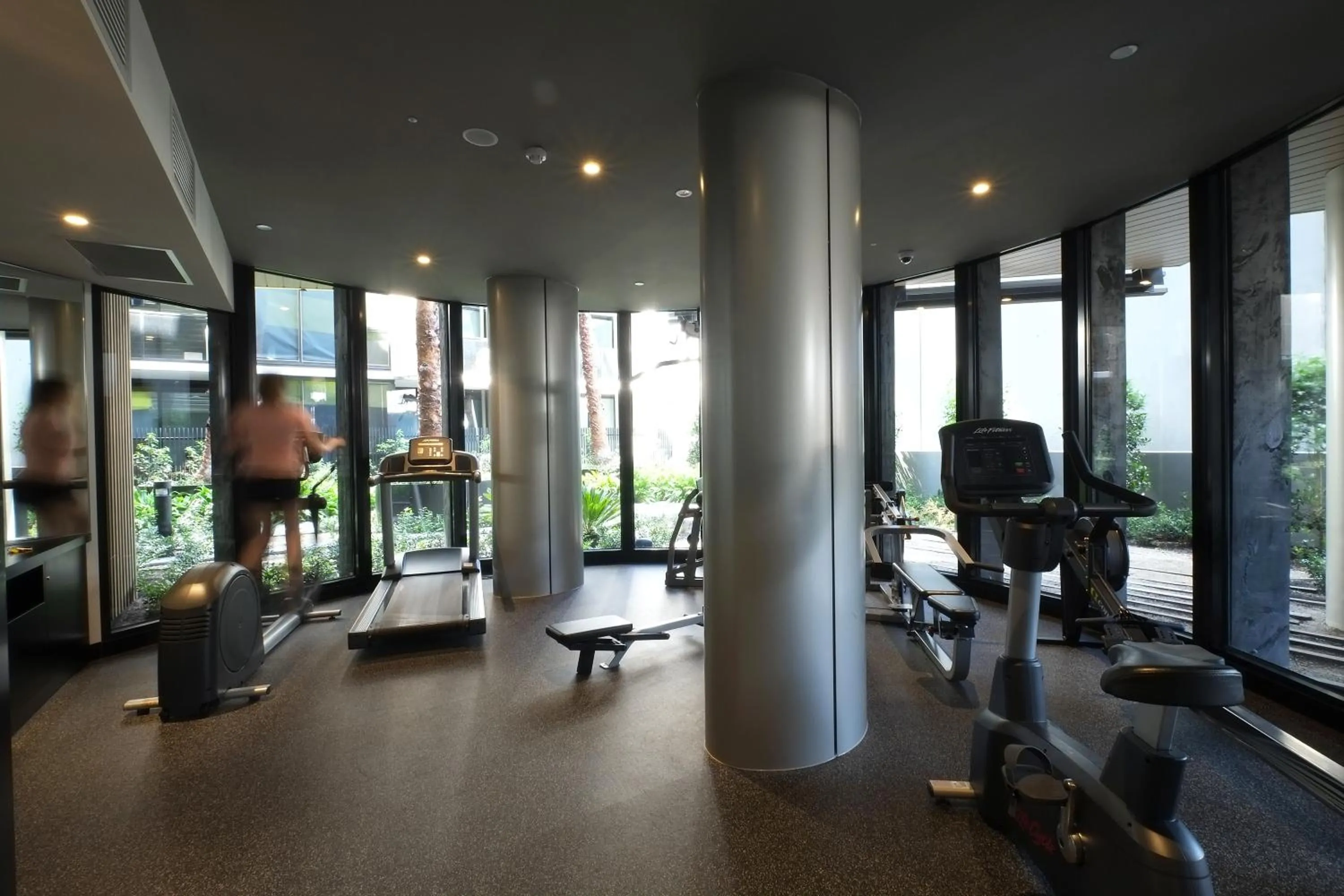 Fitness centre/facilities in Turnkey Accommodation-North Melbourne