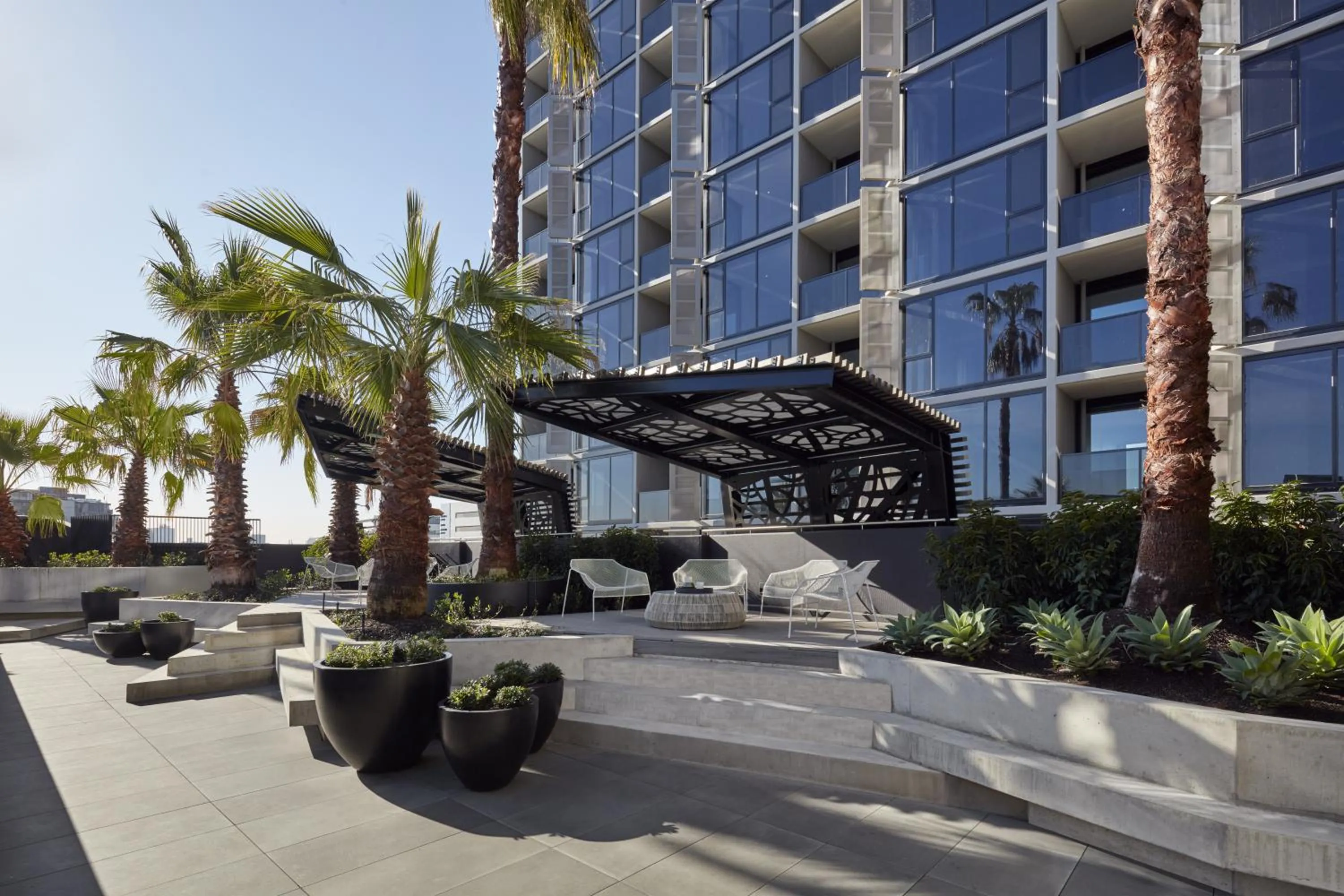 BBQ facilities in Turnkey Accommodation-North Melbourne