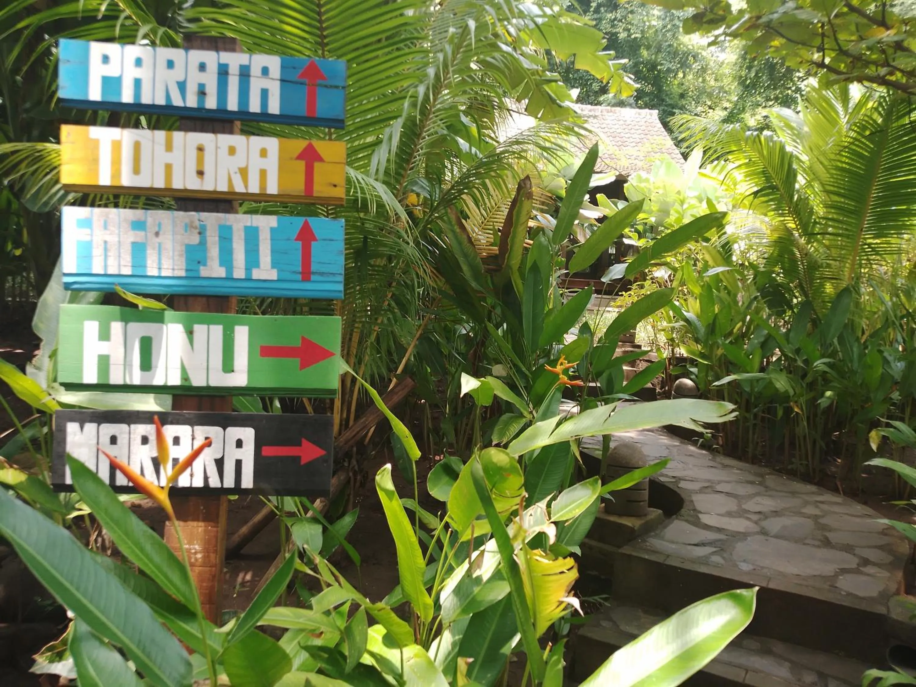 Garden in Ocean Prana Village
