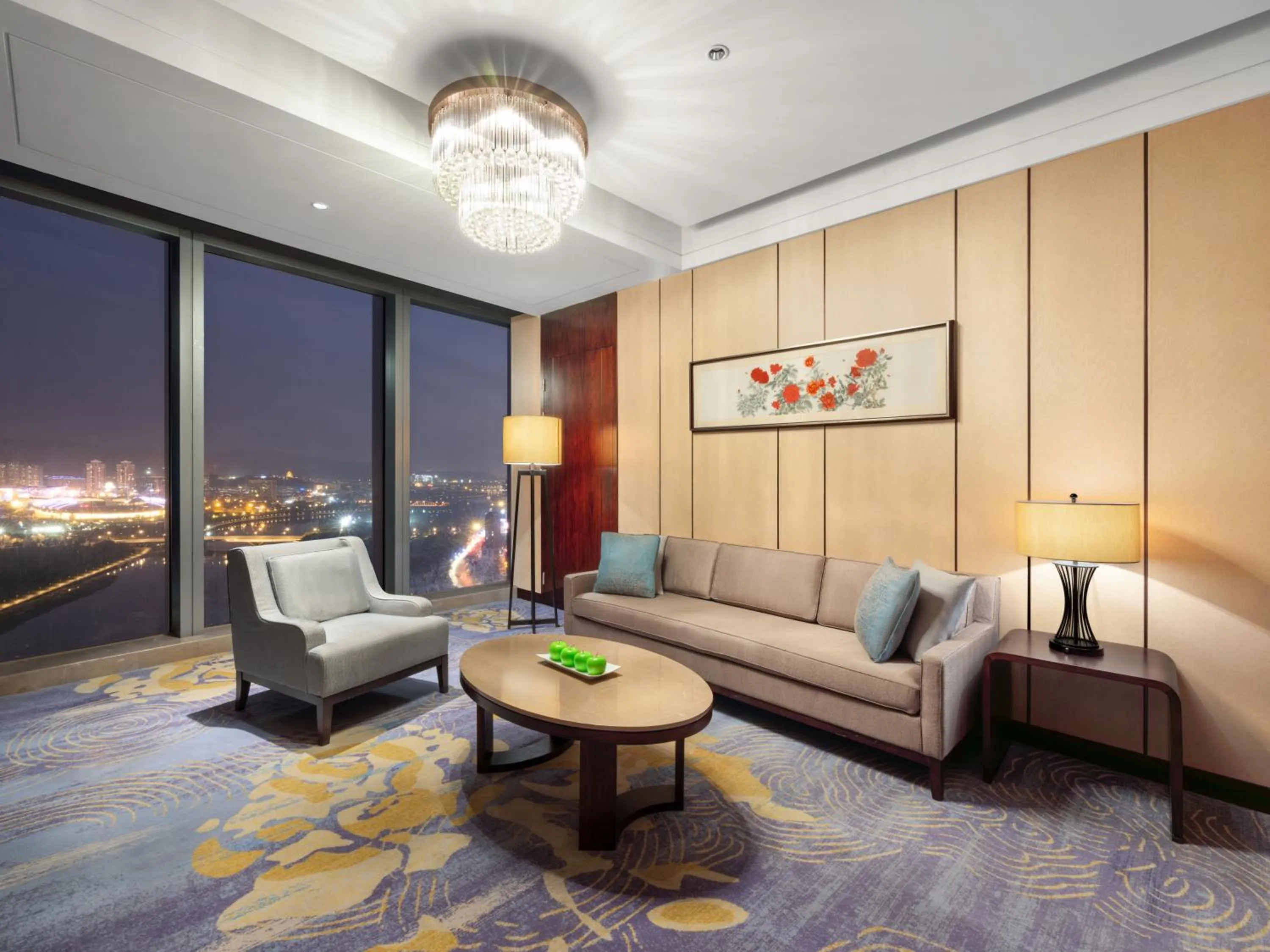Living room in Shangri-La Yiwu