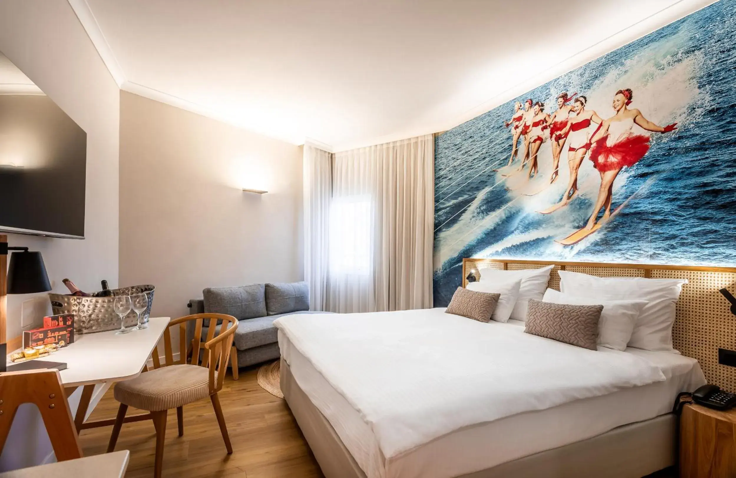 Deluxe Double Room in Prima Music Hotel Deluxe Double Room in Prima Music Hotel