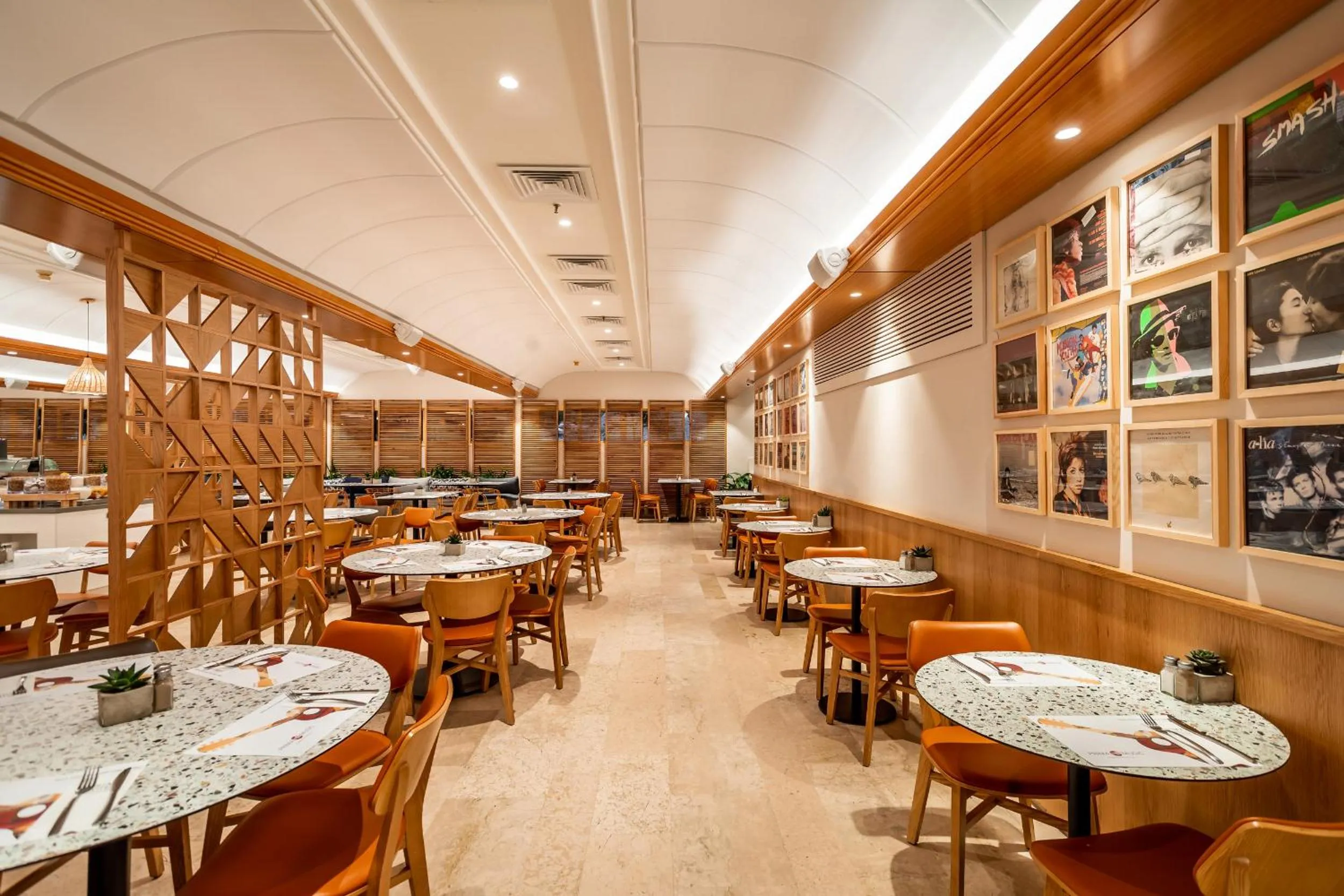 Dining area in Prima Music Hotel