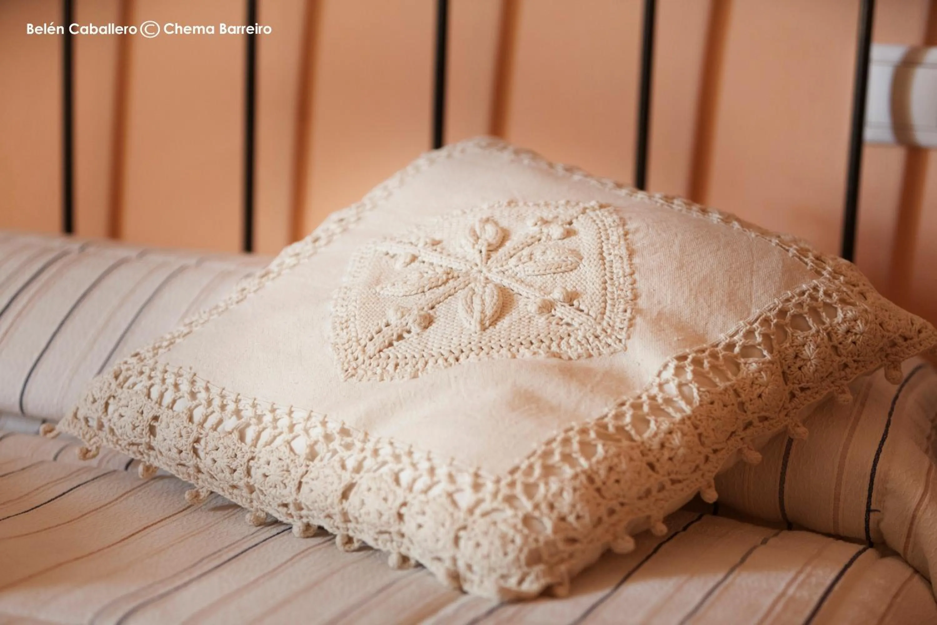 Decorative detail in La Casona de Quintes