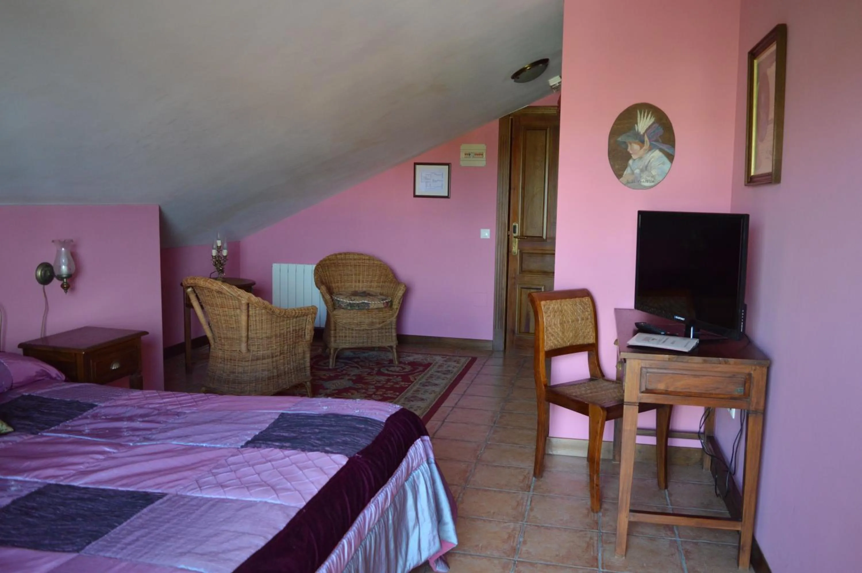 Decorative detail in La Casona de Quintes