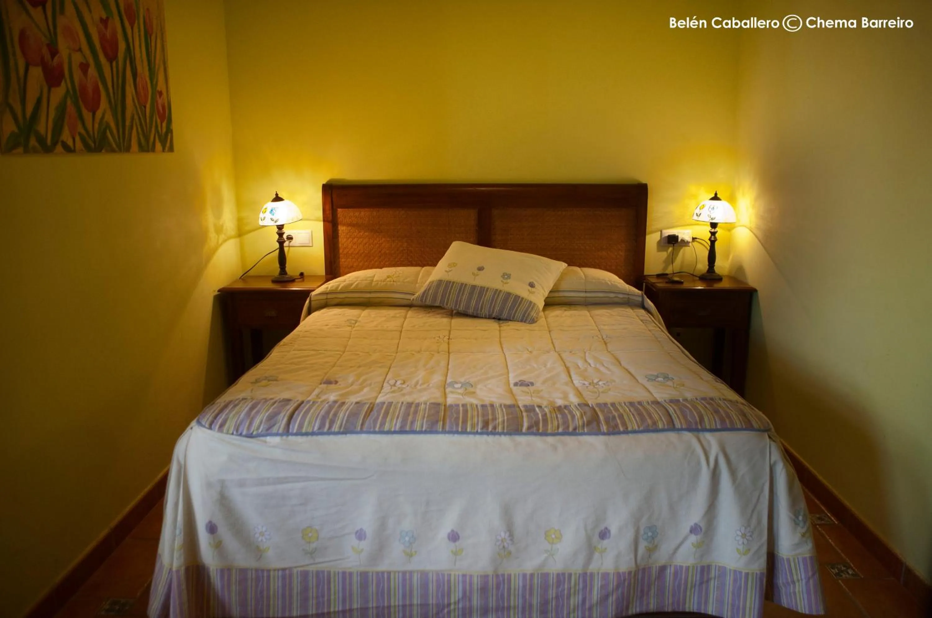 Photo of the whole room in La Casona de Quintes