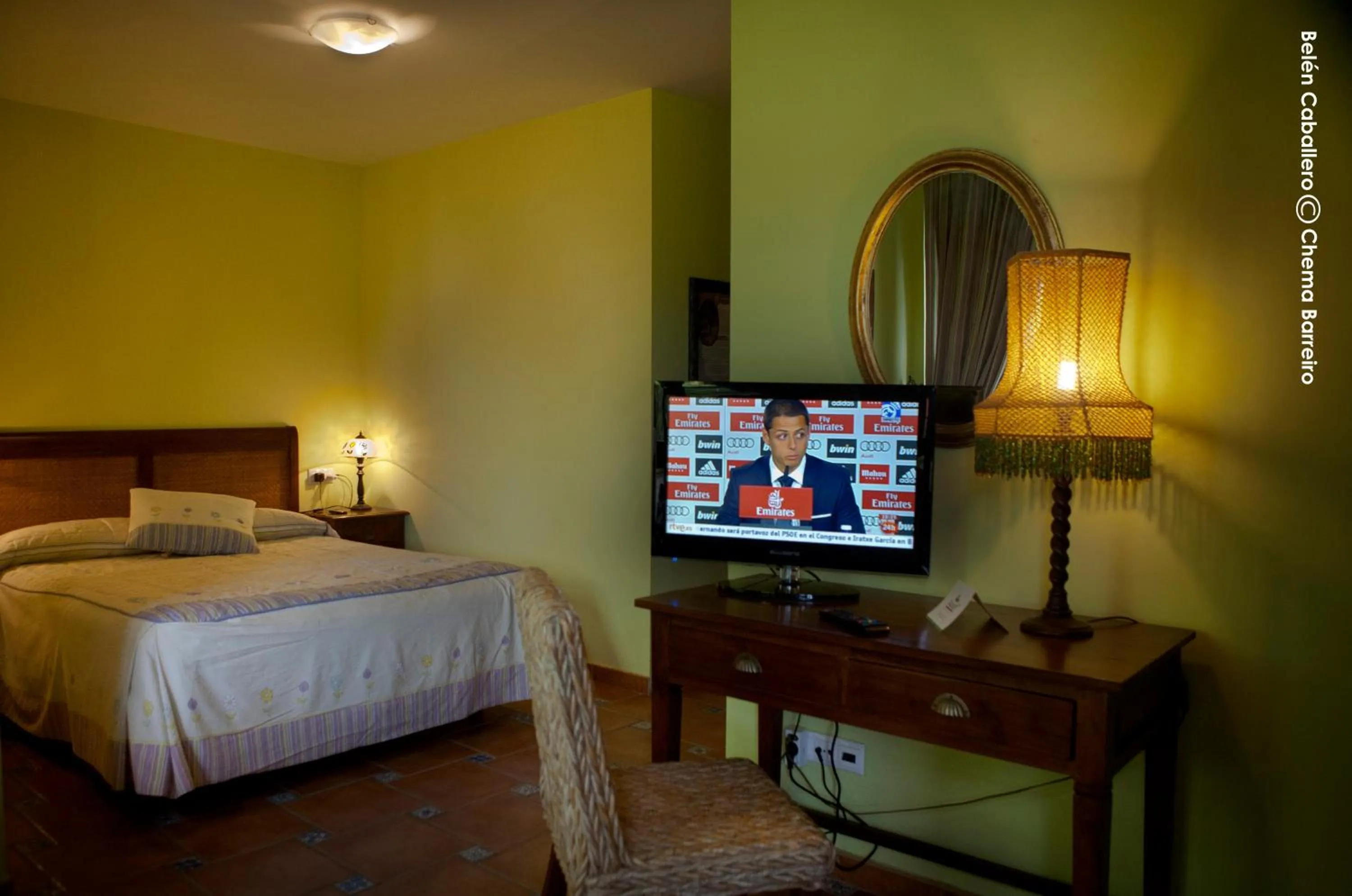 Photo of the whole room in La Casona de Quintes