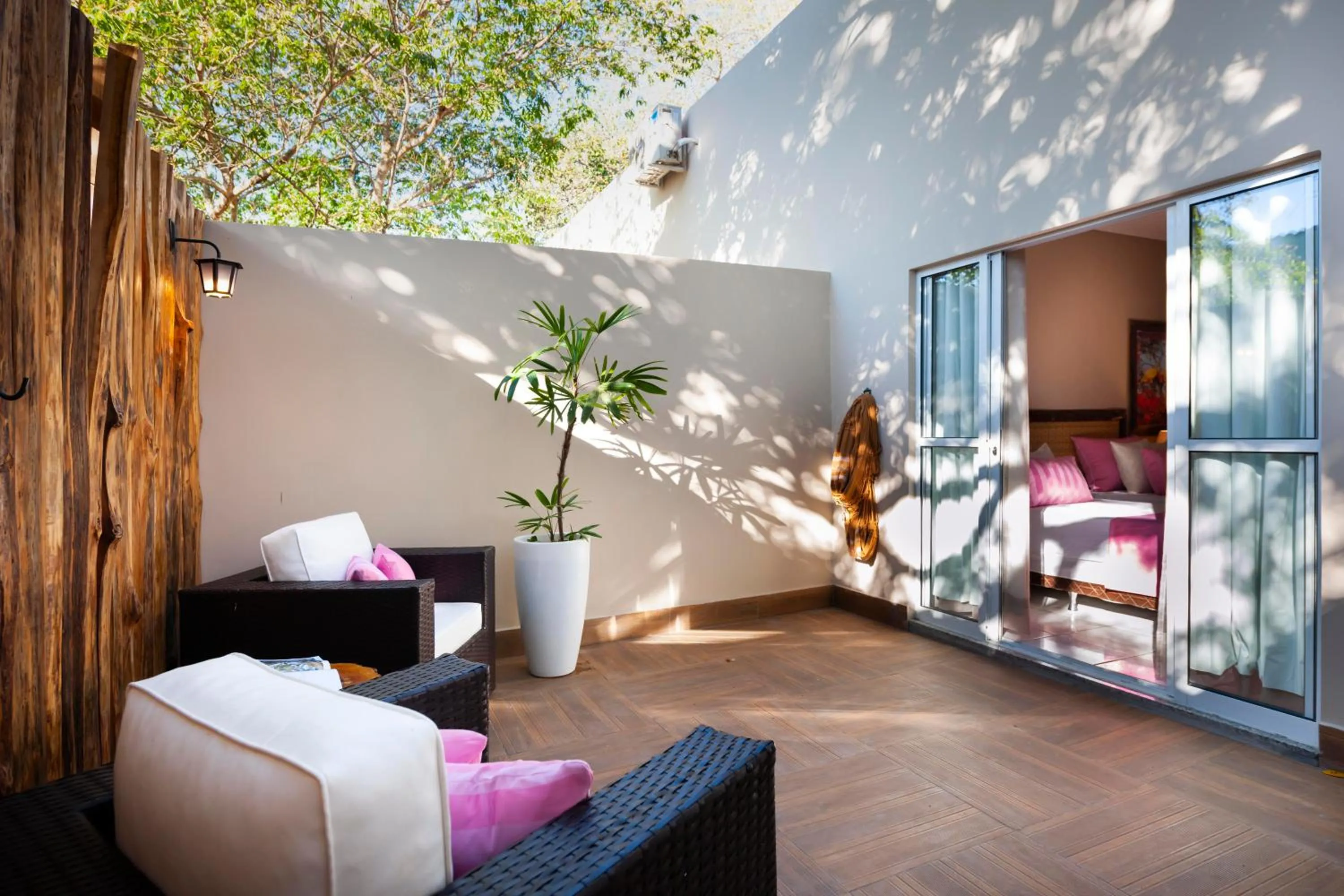 Patio in Pousada Rio Claro