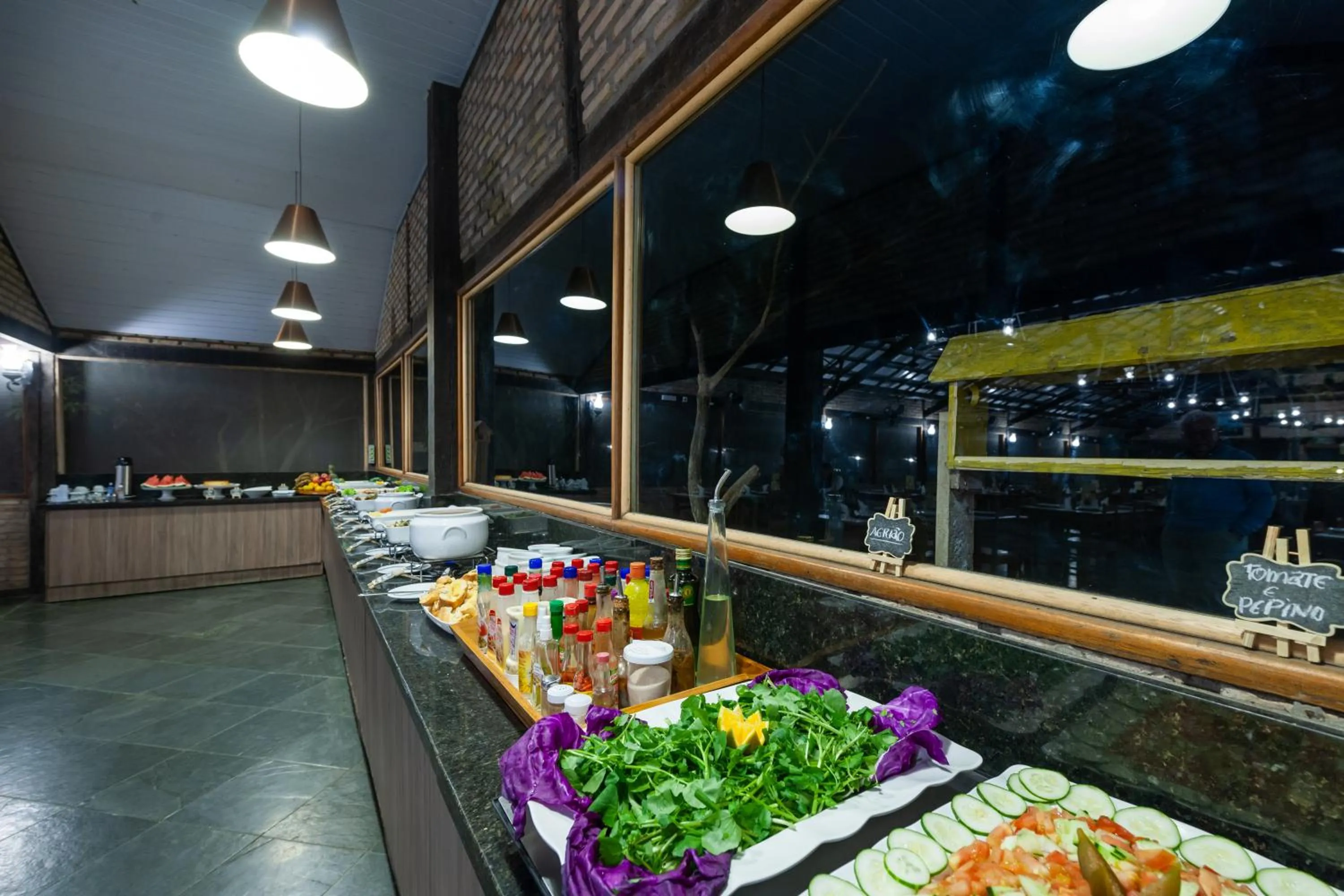 Lunch in Pousada Rio Claro