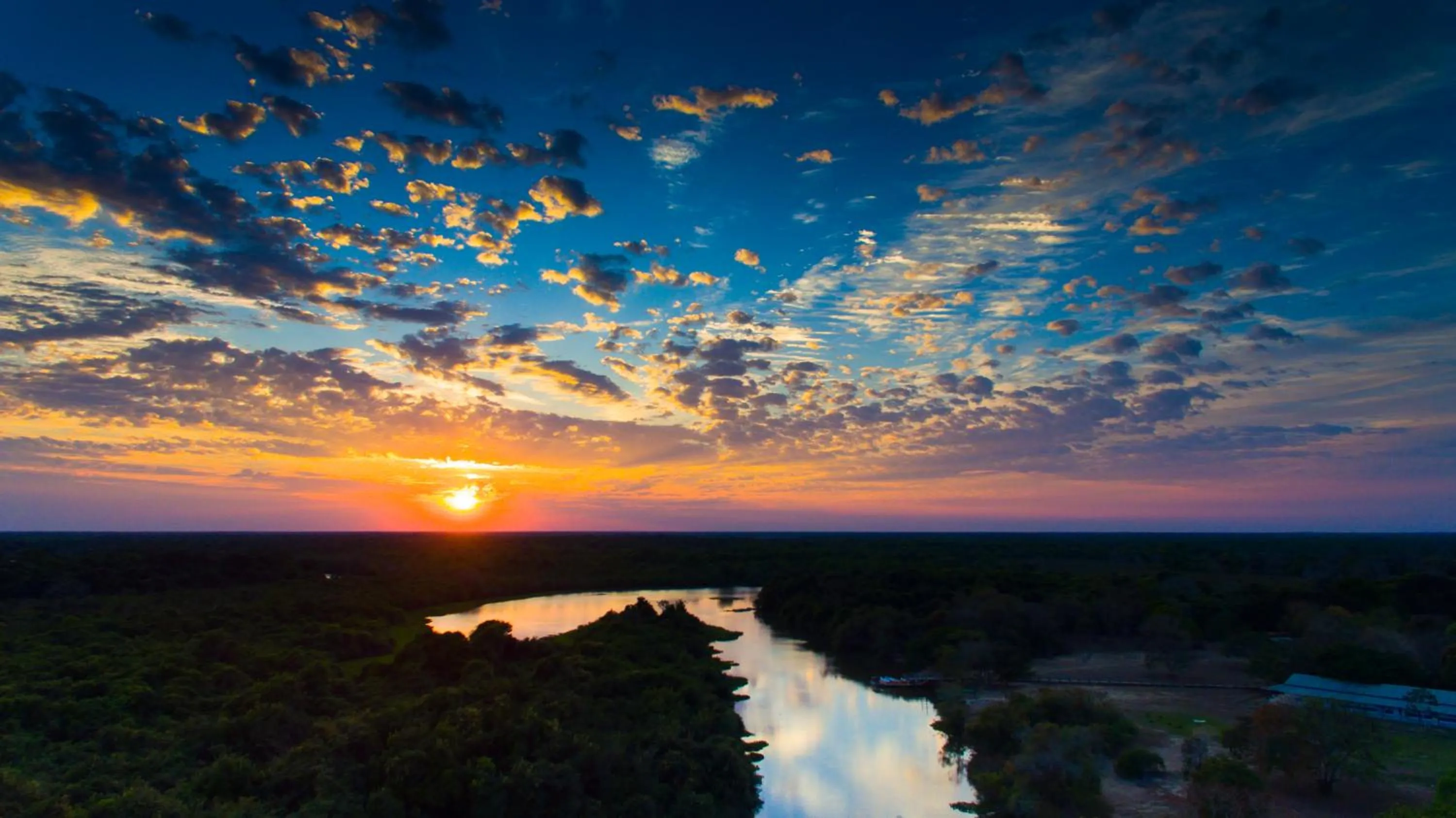Natural landscape in Pousada Rio Claro