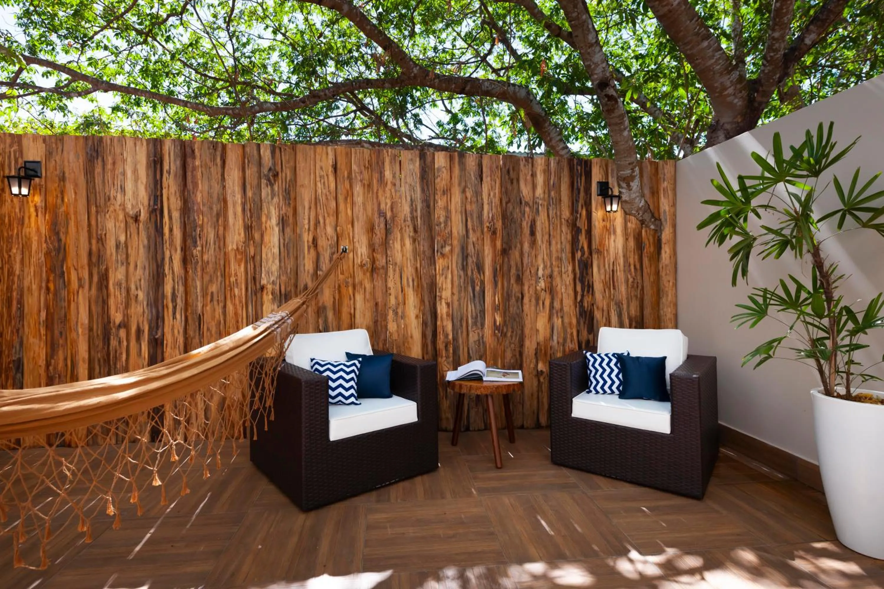 Patio in Pousada Rio Claro