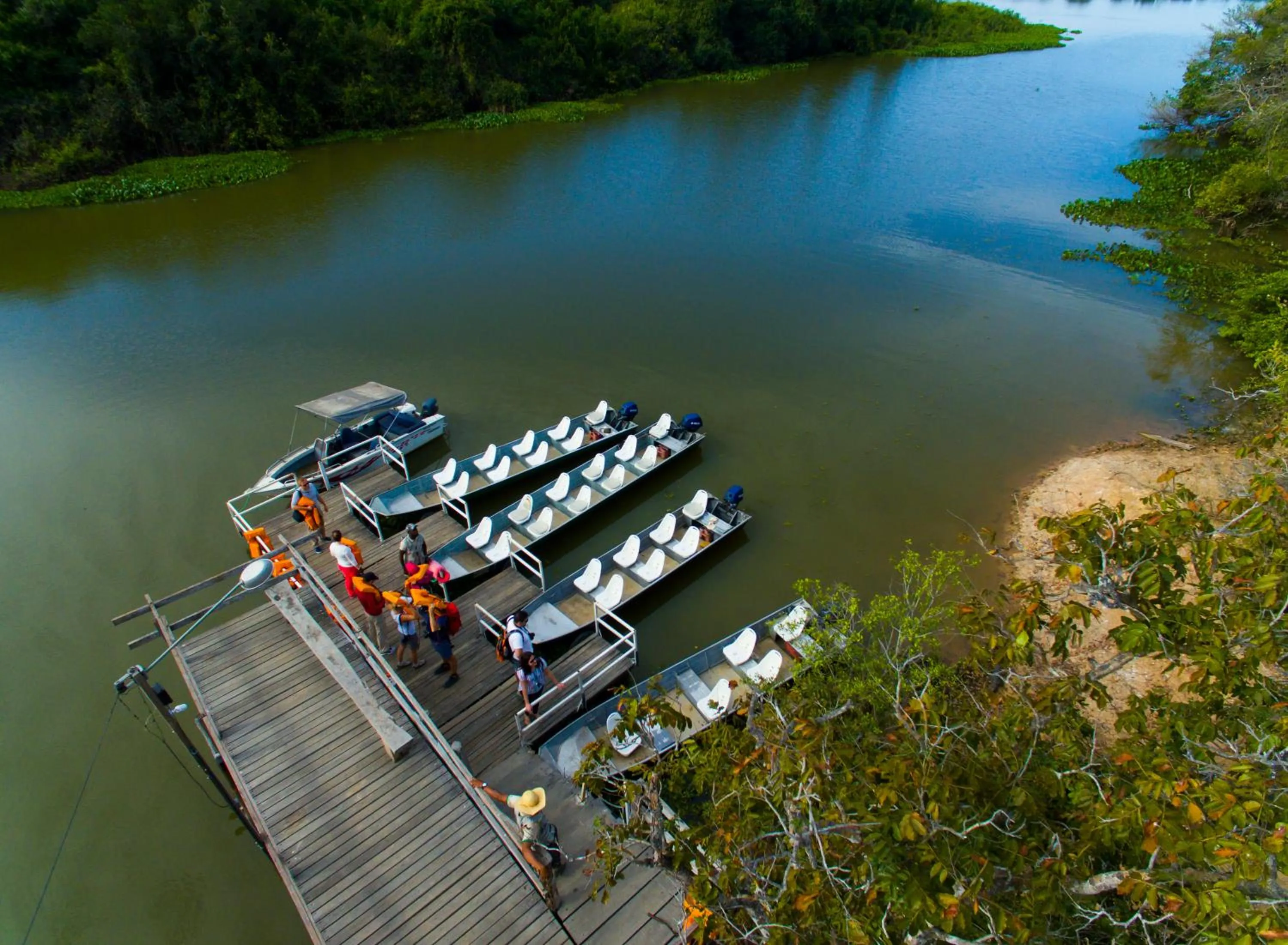 Bird's eye view in Pousada Rio Claro