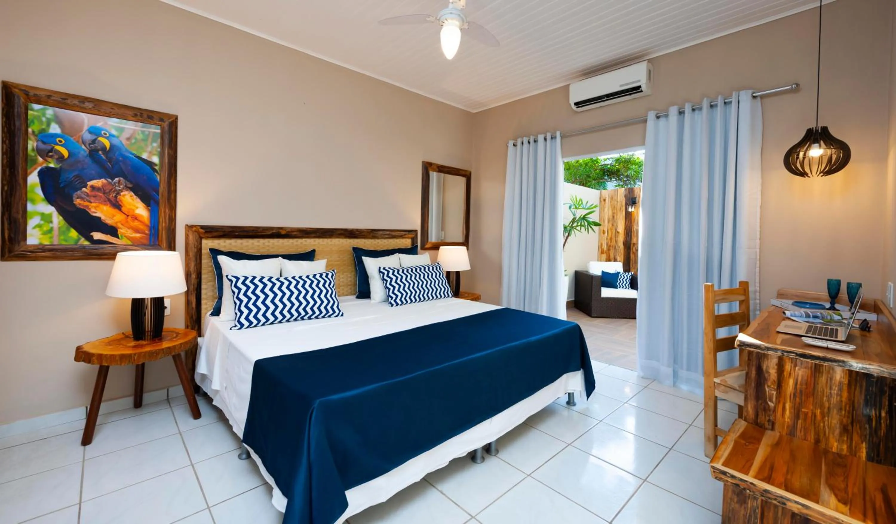 Photo of the whole room, Bed in Pousada Rio Claro