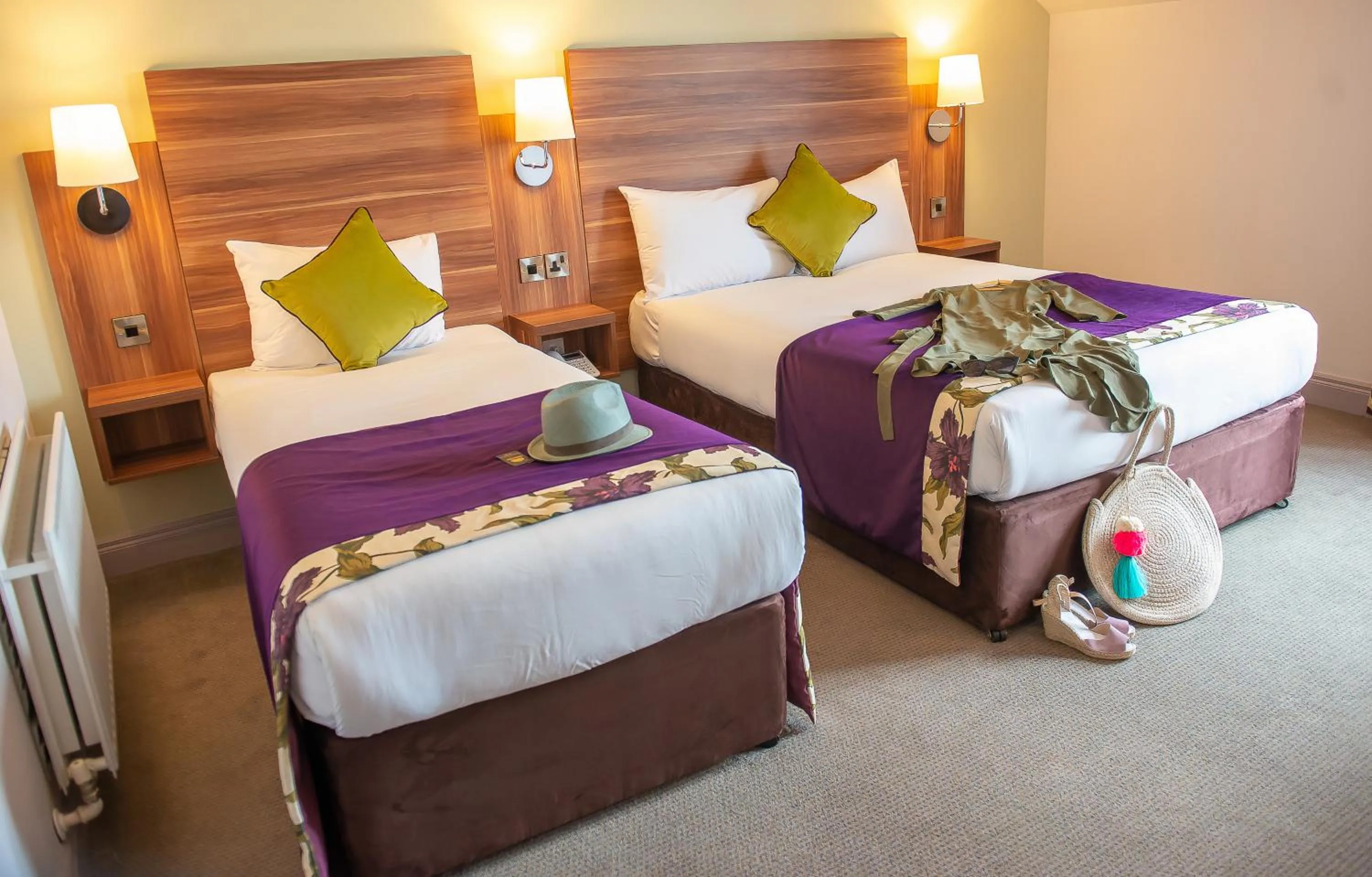 Photo of the whole room, Bed in Maldron Hotel & Leisure Centre, Oranmore Galway