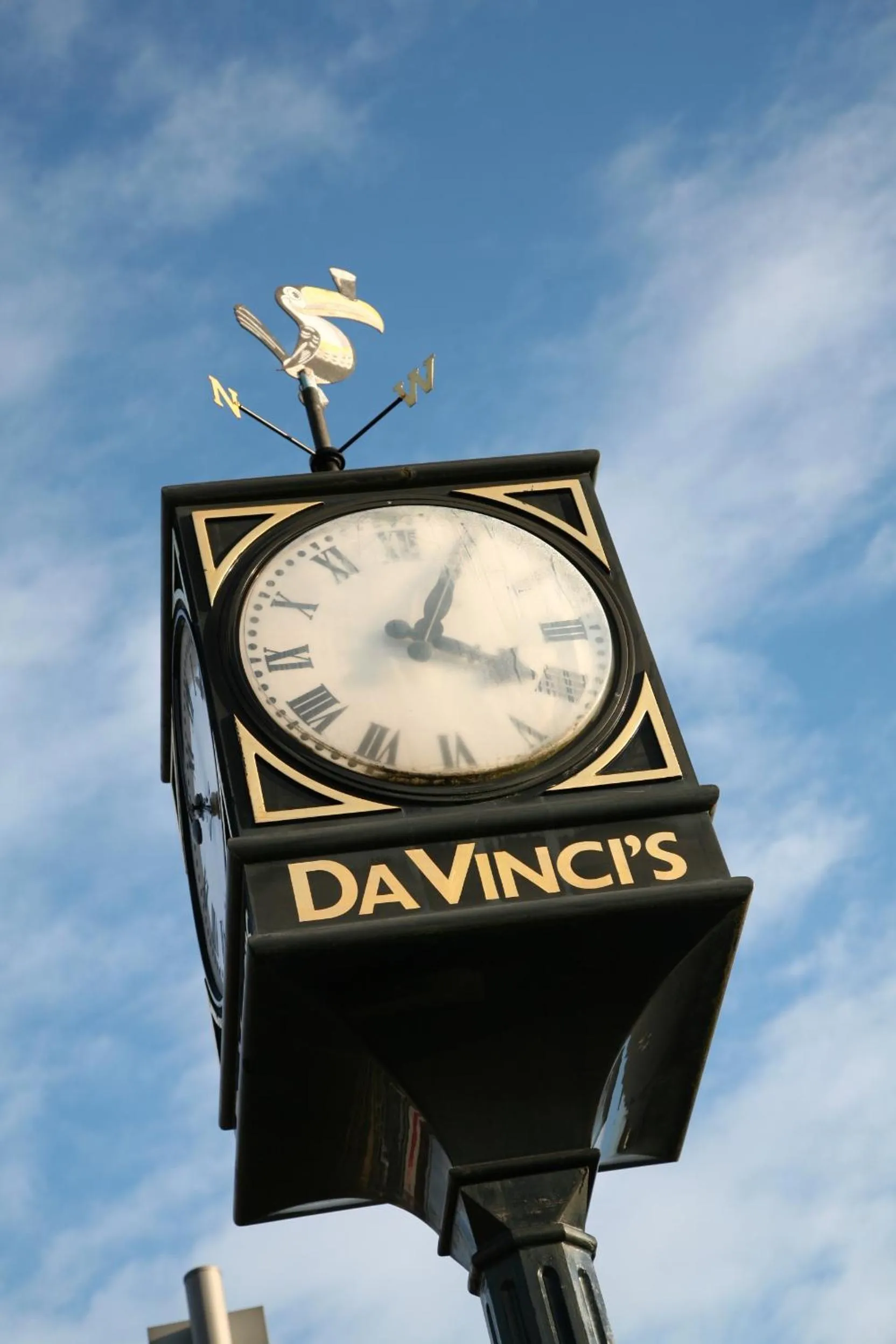 Facade/entrance in Da Vinci's Hotel