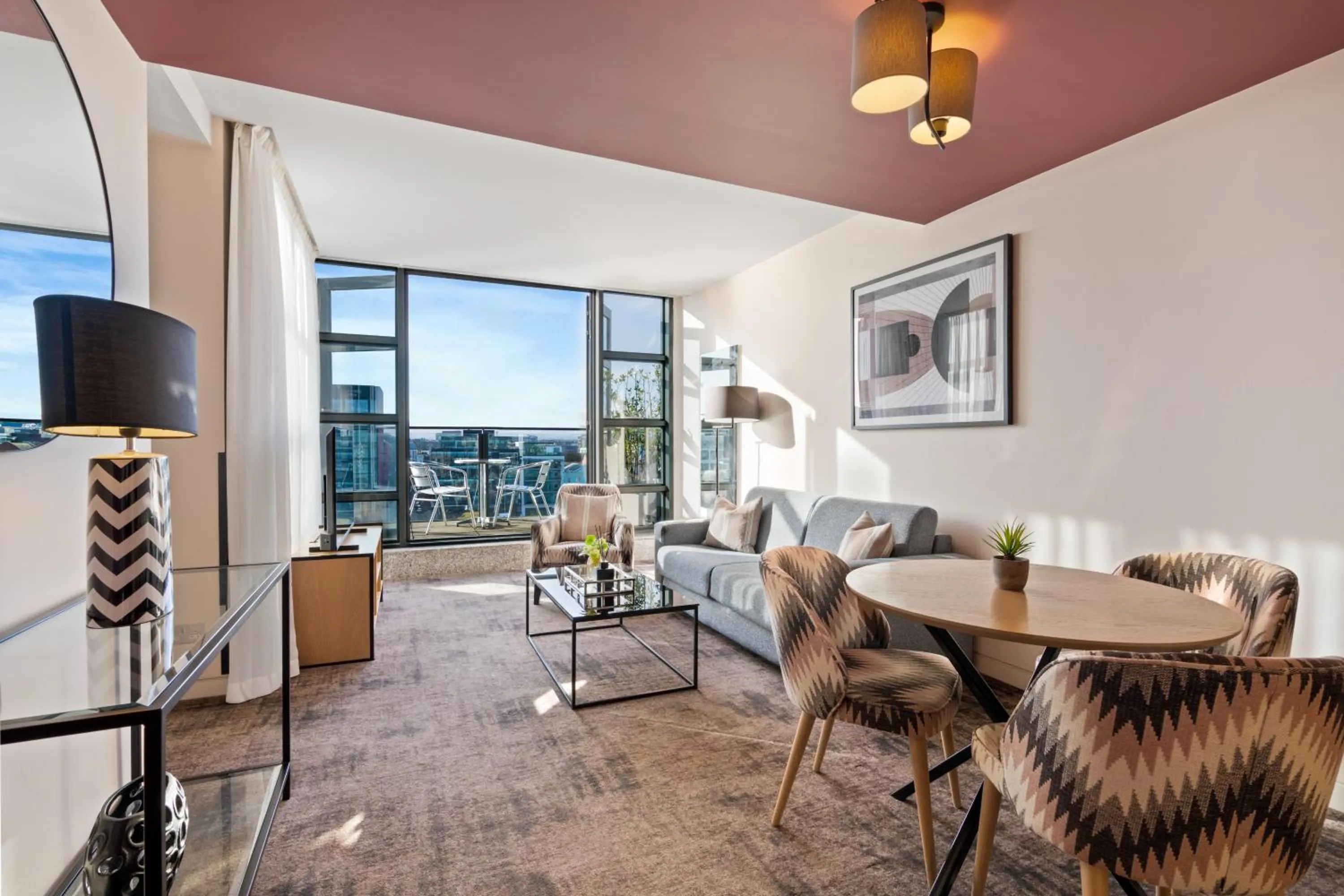 Living room in The Spencer Hotel