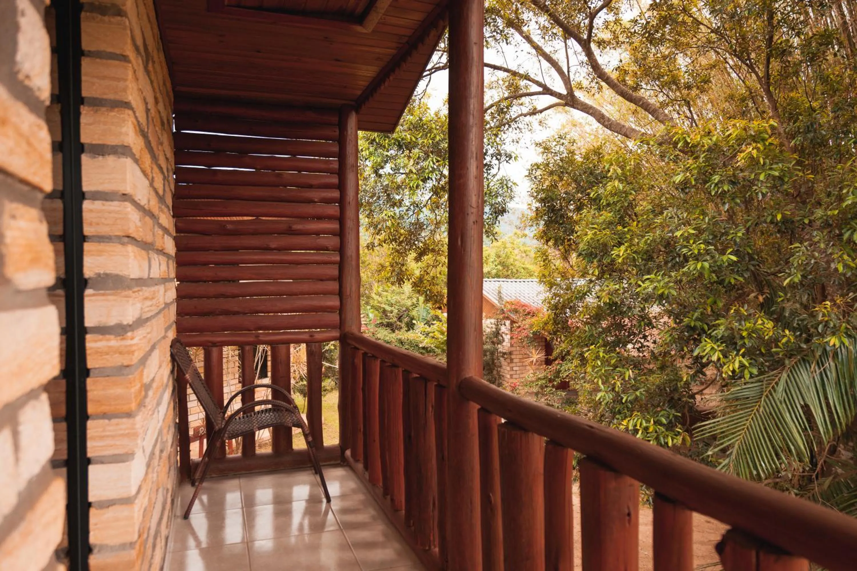 Natural landscape in Pousada Água dos Canyons