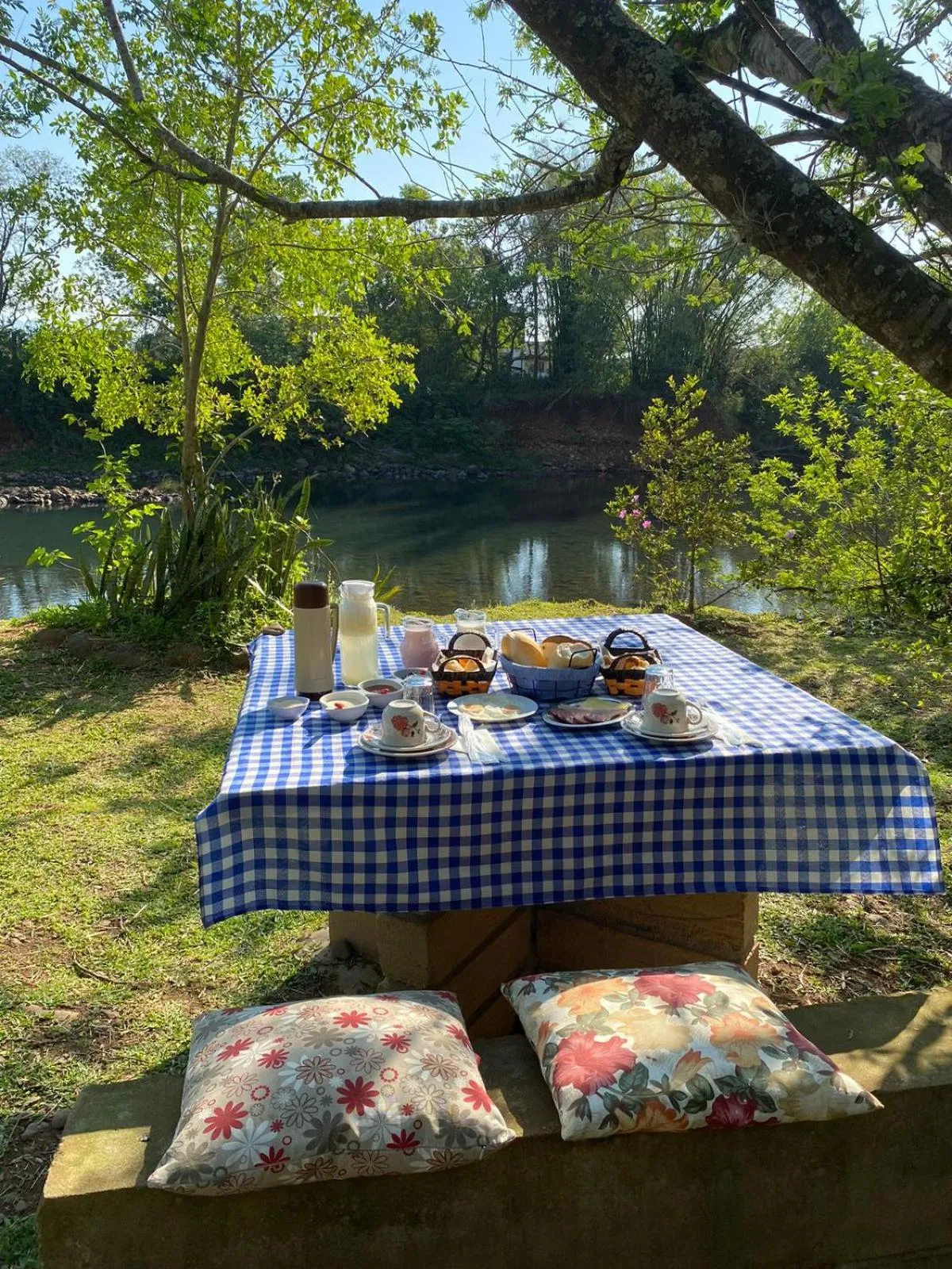 Garden in Pousada Água dos Canyons