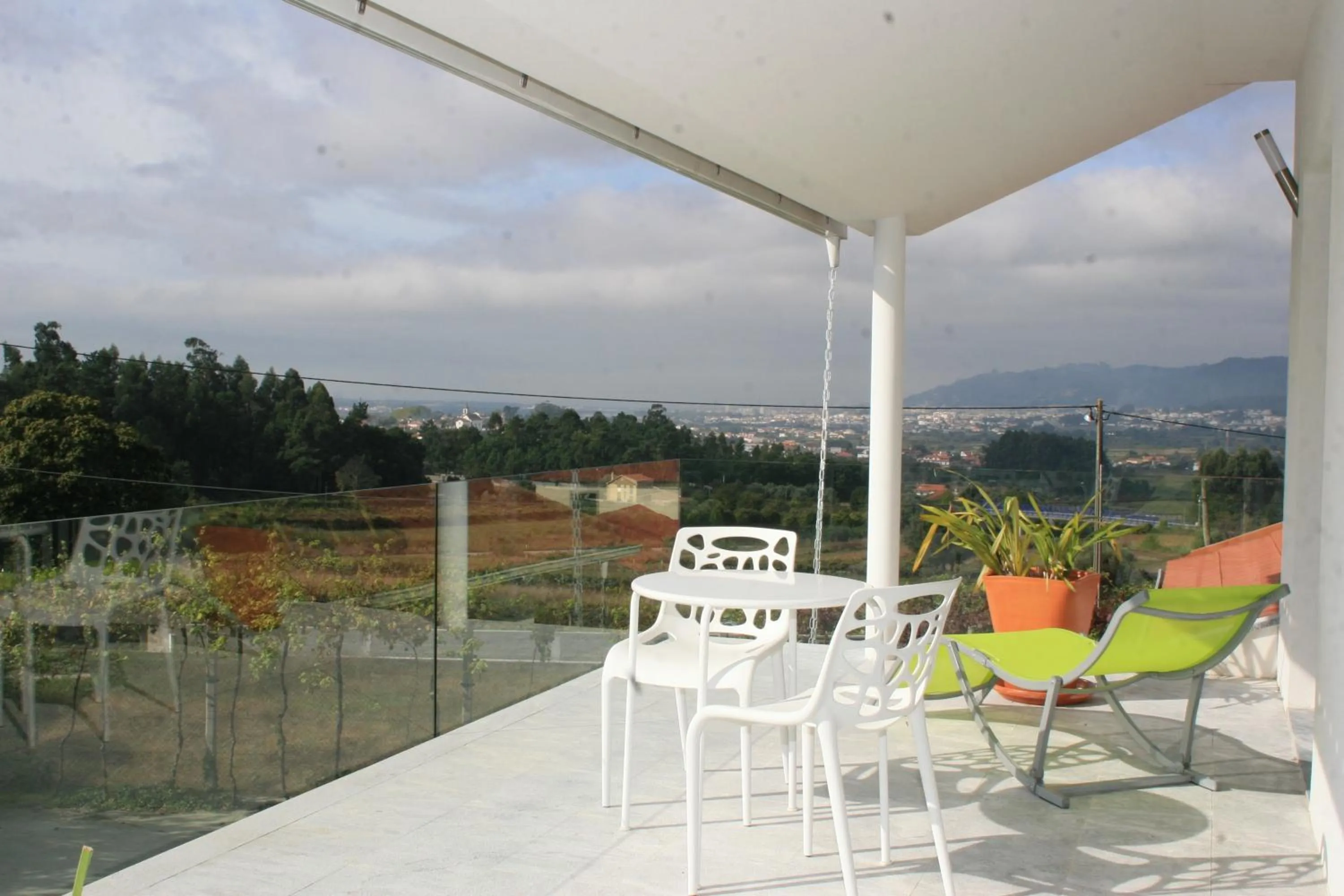 Balcony/Terrace in B&B Villa Vale Flores