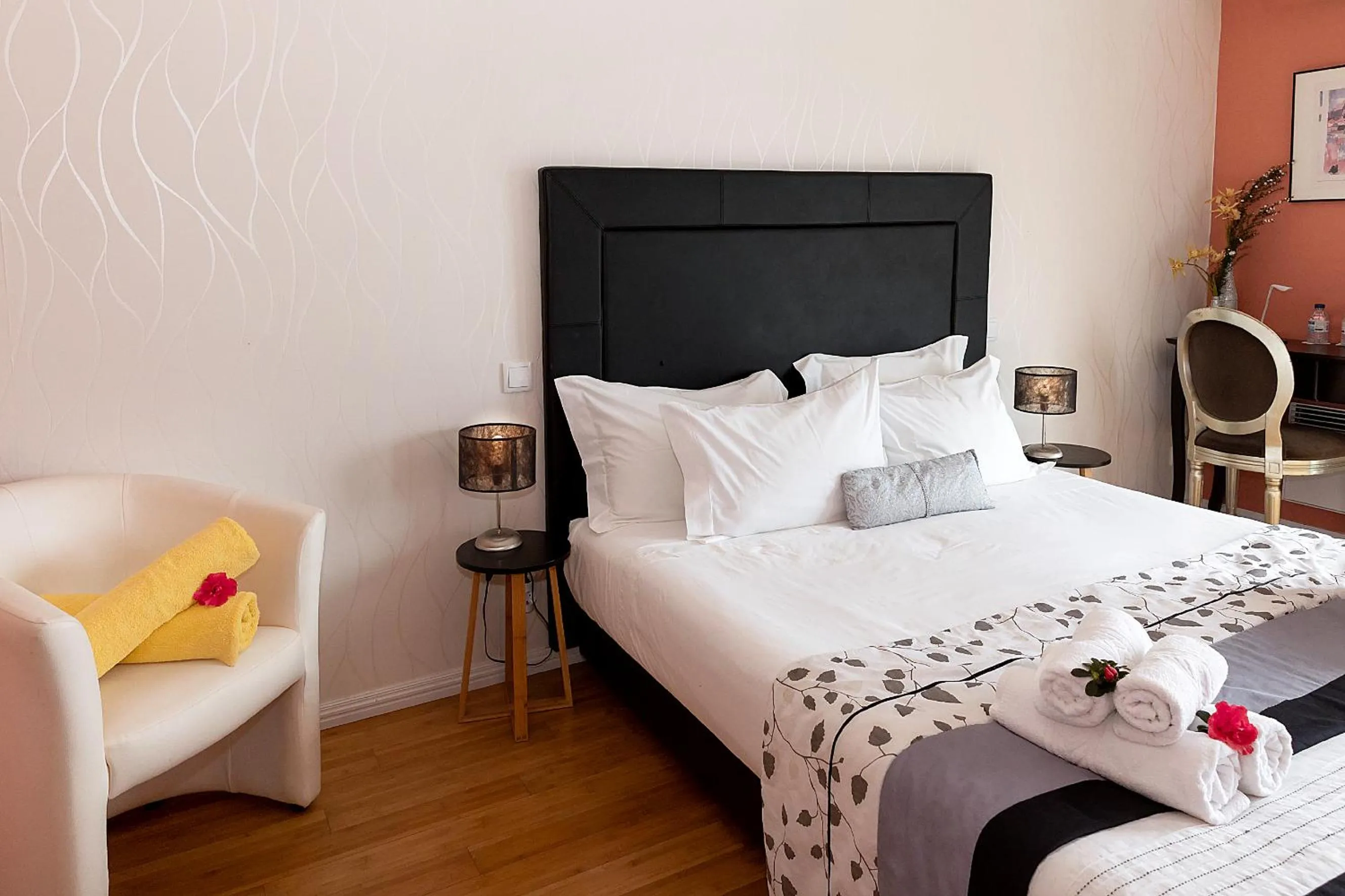 Bed in B&B Villa Vale Flores