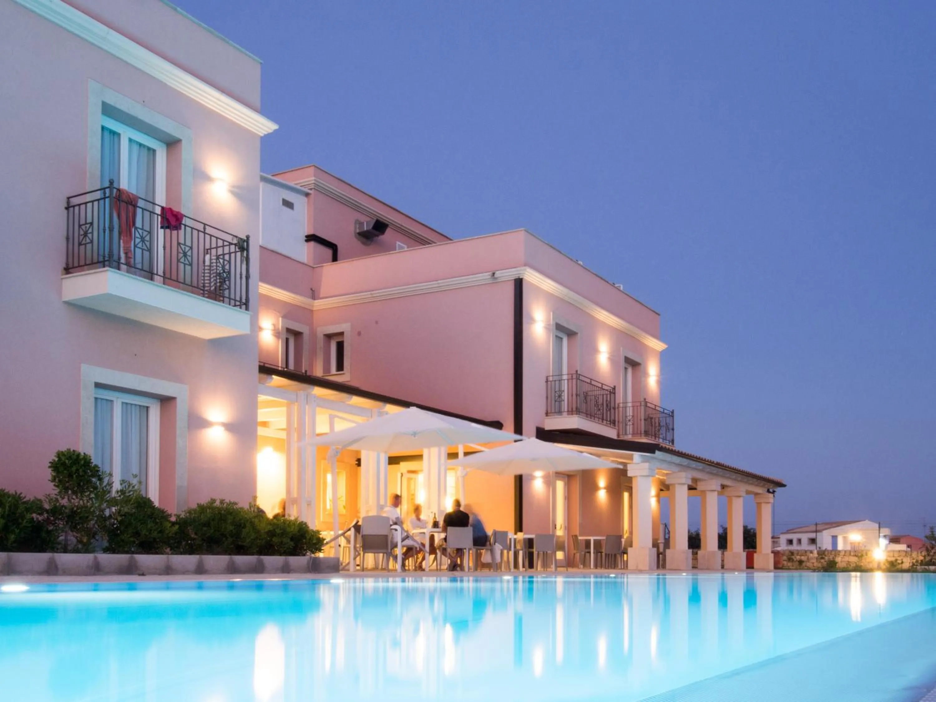 Pool view in Hotel Danieli Pozzallo