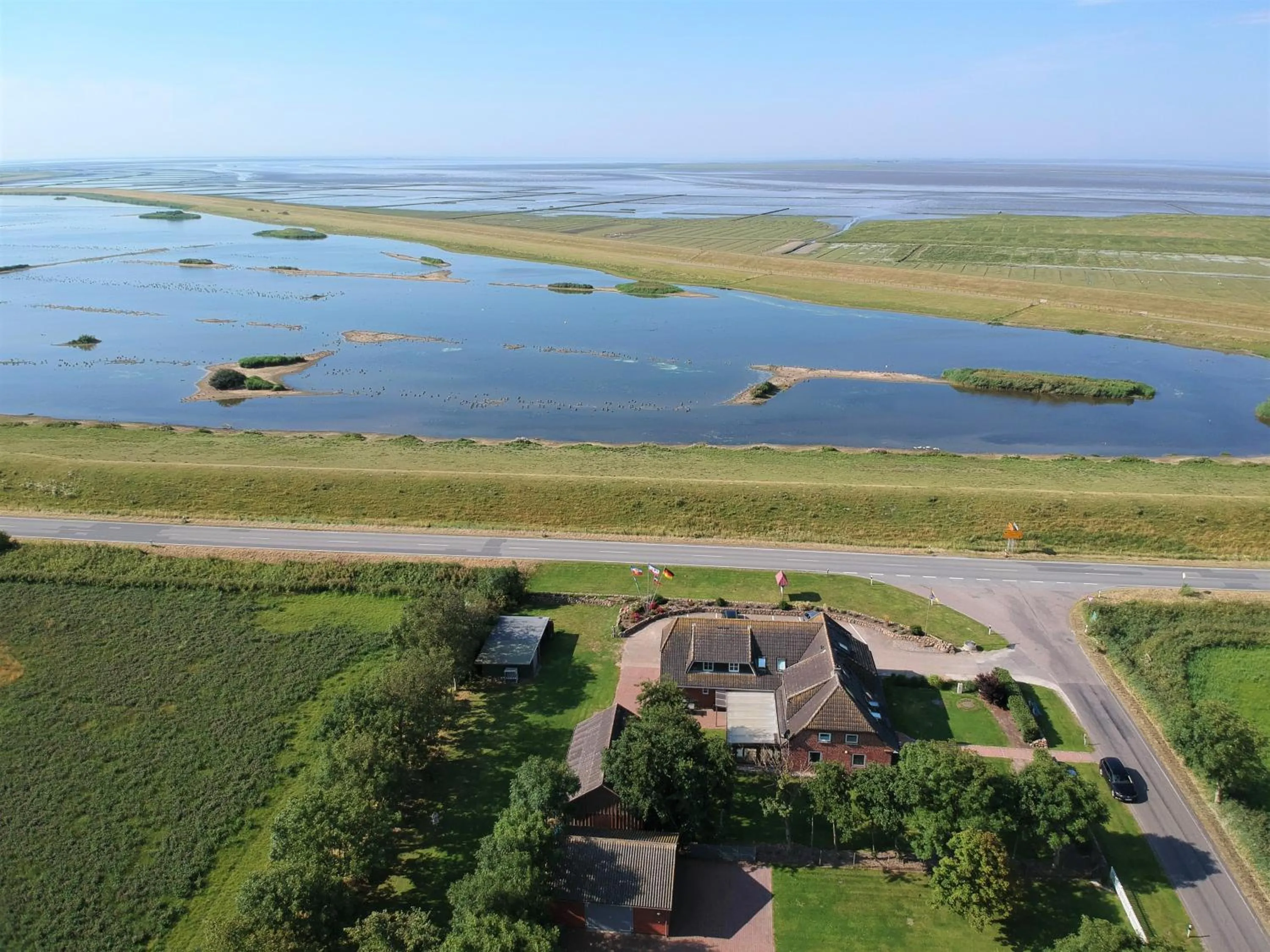 Apartment 6 in Deichhus Nordseeliebe direkt am Deich - Nordsee - Dagebüll - Am Vogelreservat