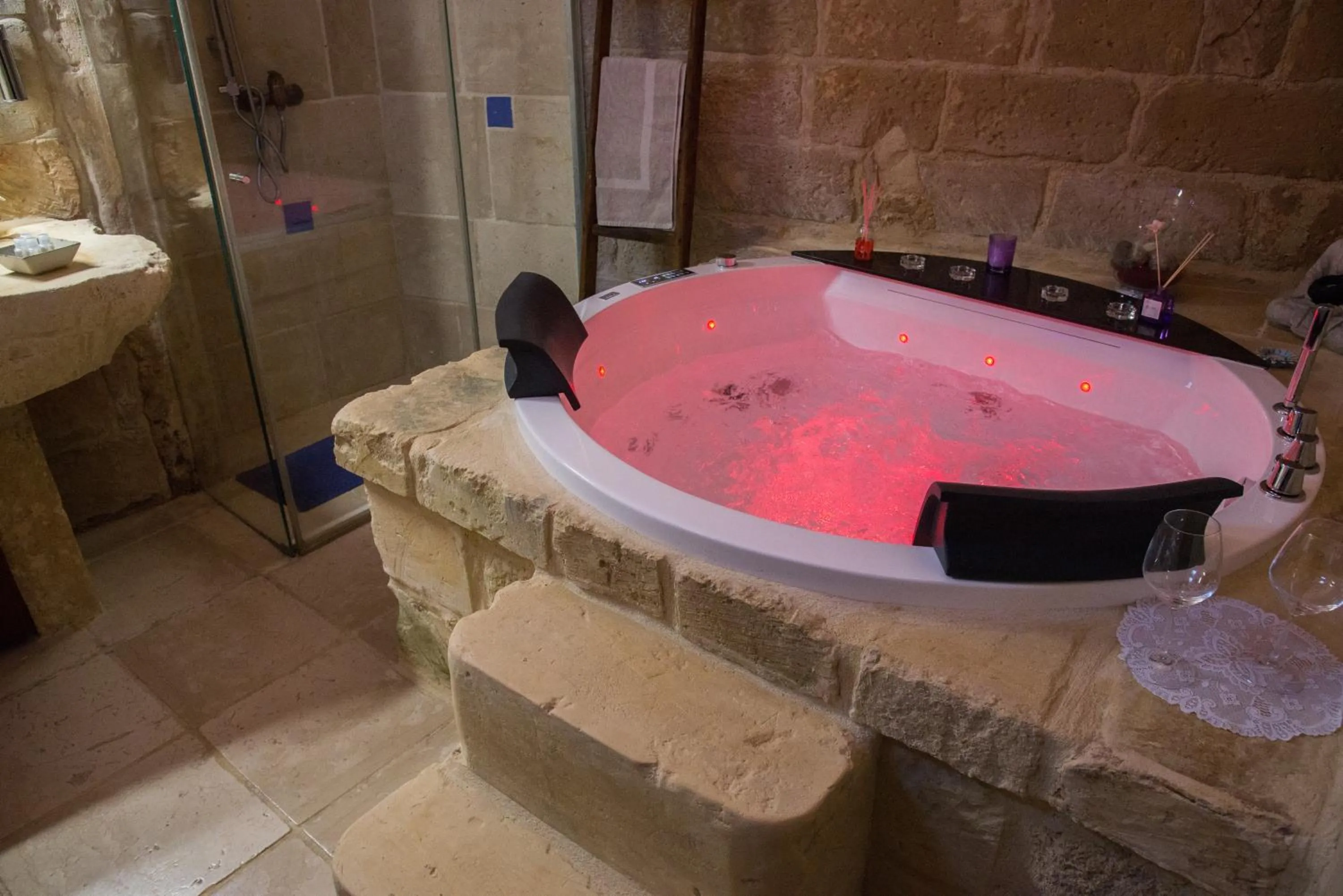 Hot Tub in La Dimora delle Grazie