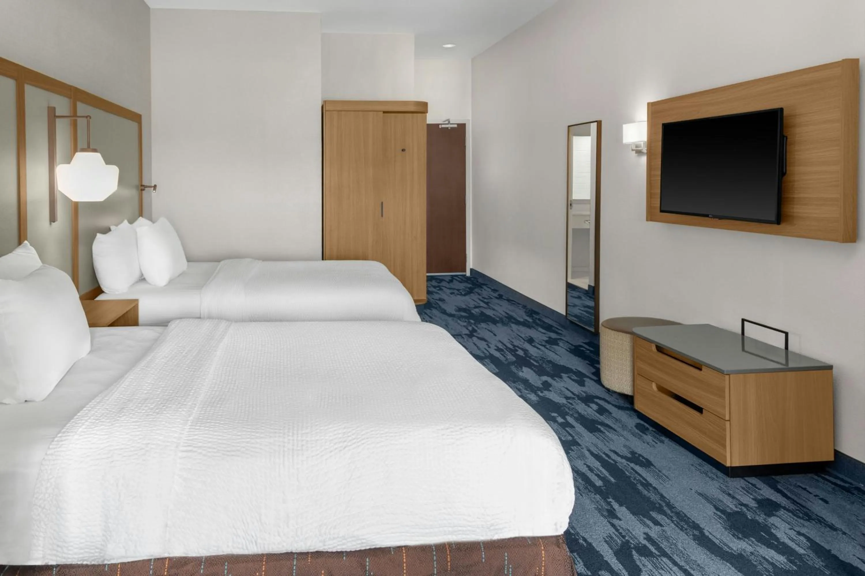 Bedroom, Bed in Fairfield Inn & Suites by Marriott Atlanta Acworth