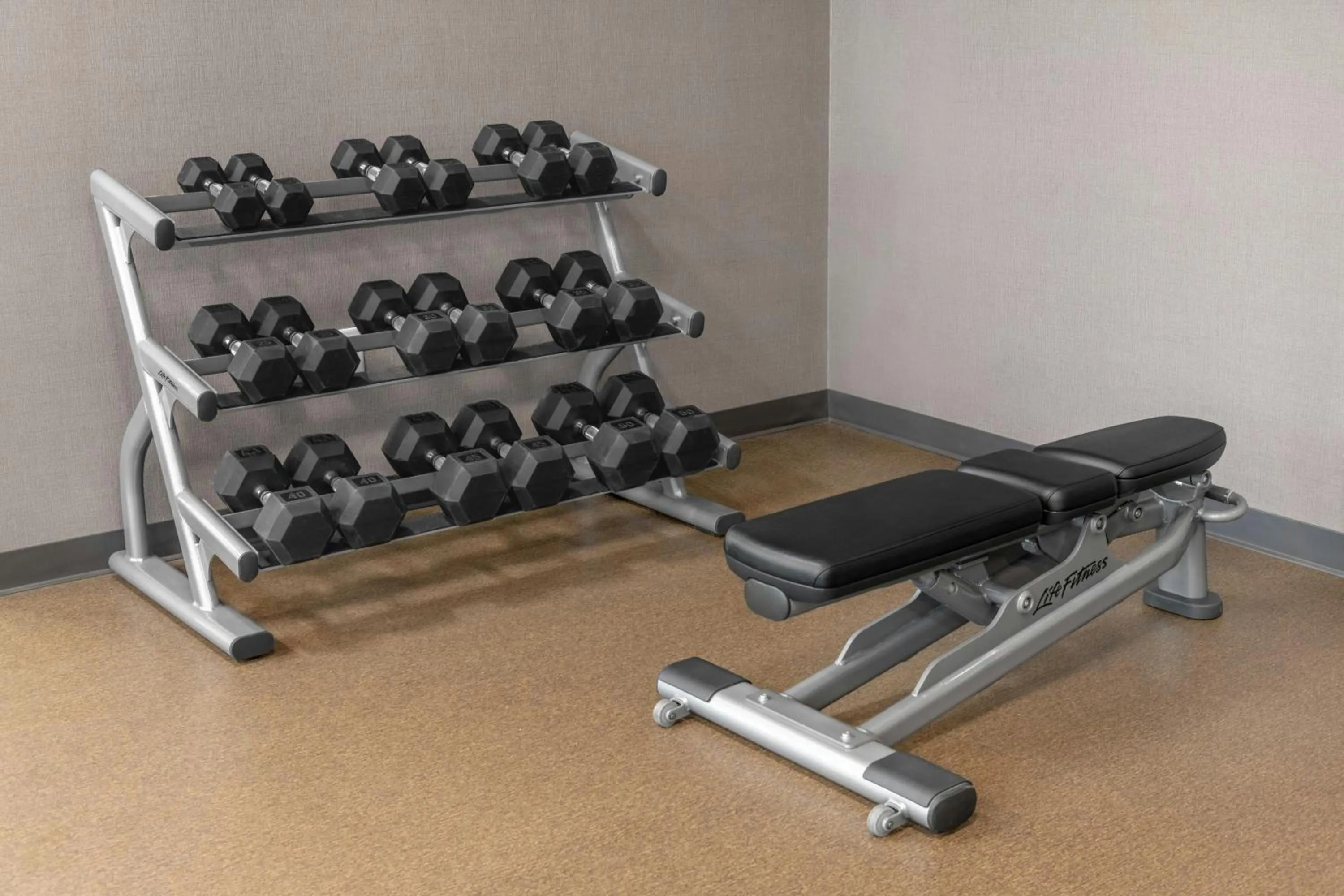 Fitness centre/facilities in Fairfield Inn & Suites by Marriott Atlanta Acworth