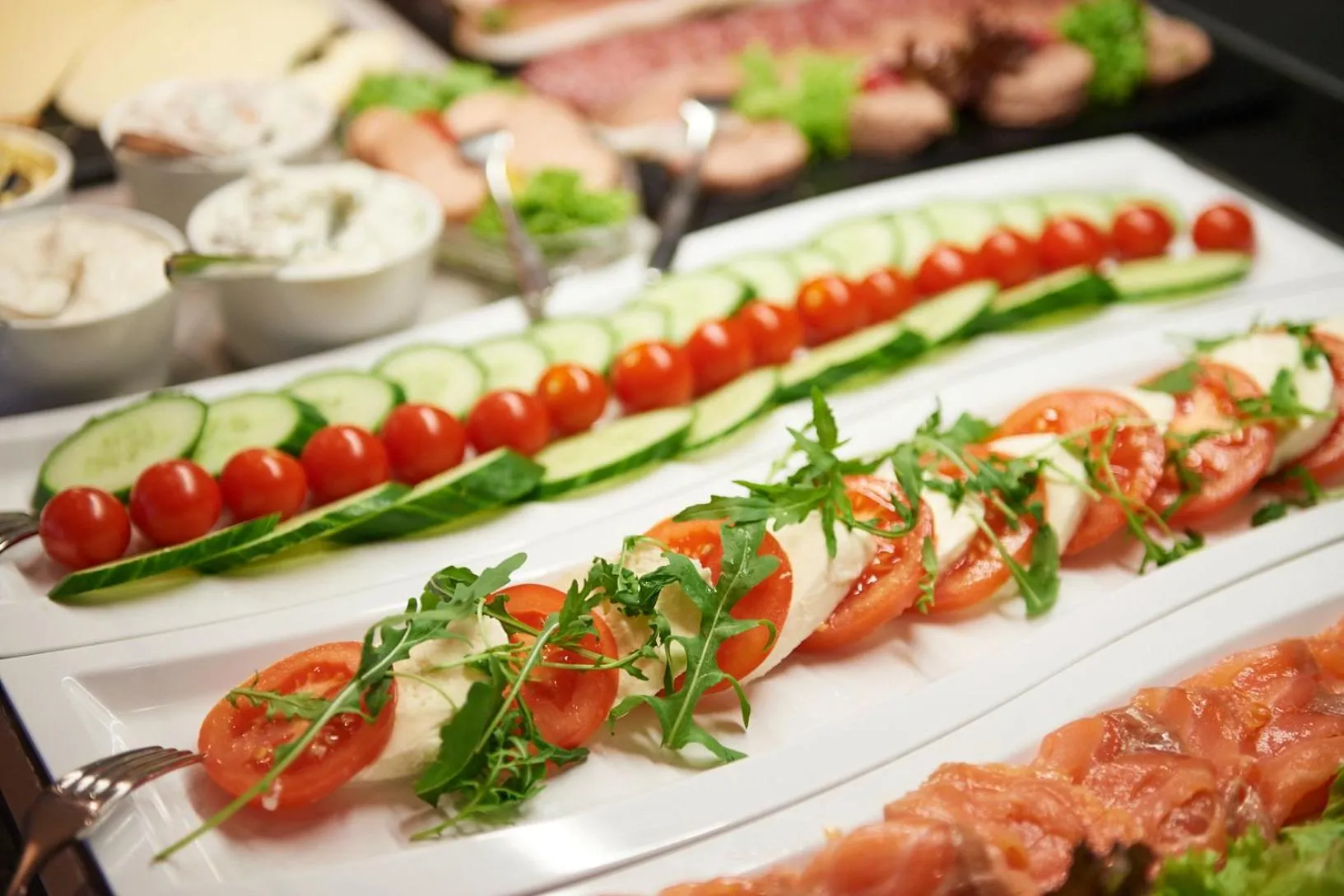 Buffet breakfast in Seehotel Kressbronn