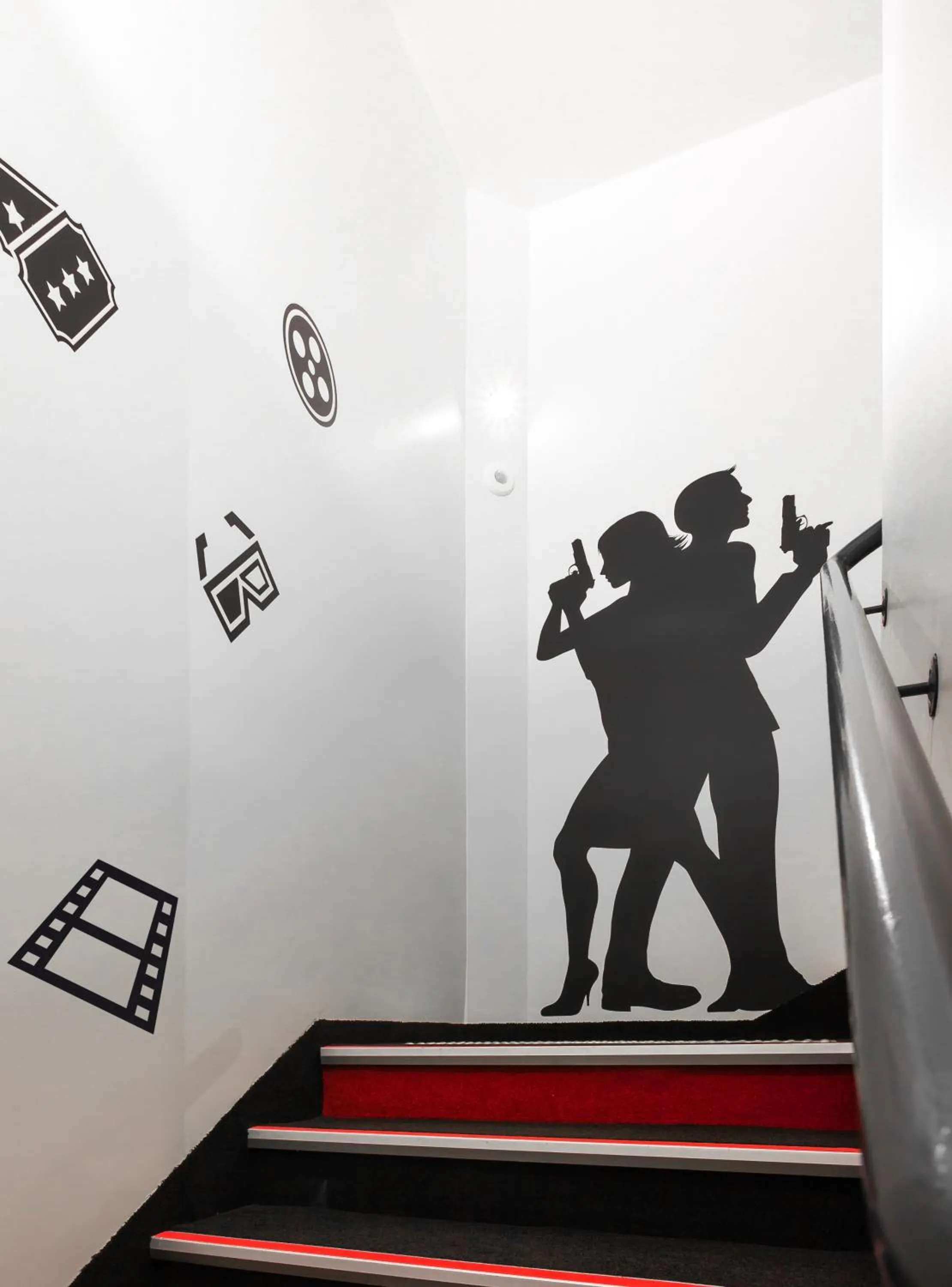 Decorative detail in Hôtel Kyriad Rennes Centre Gare