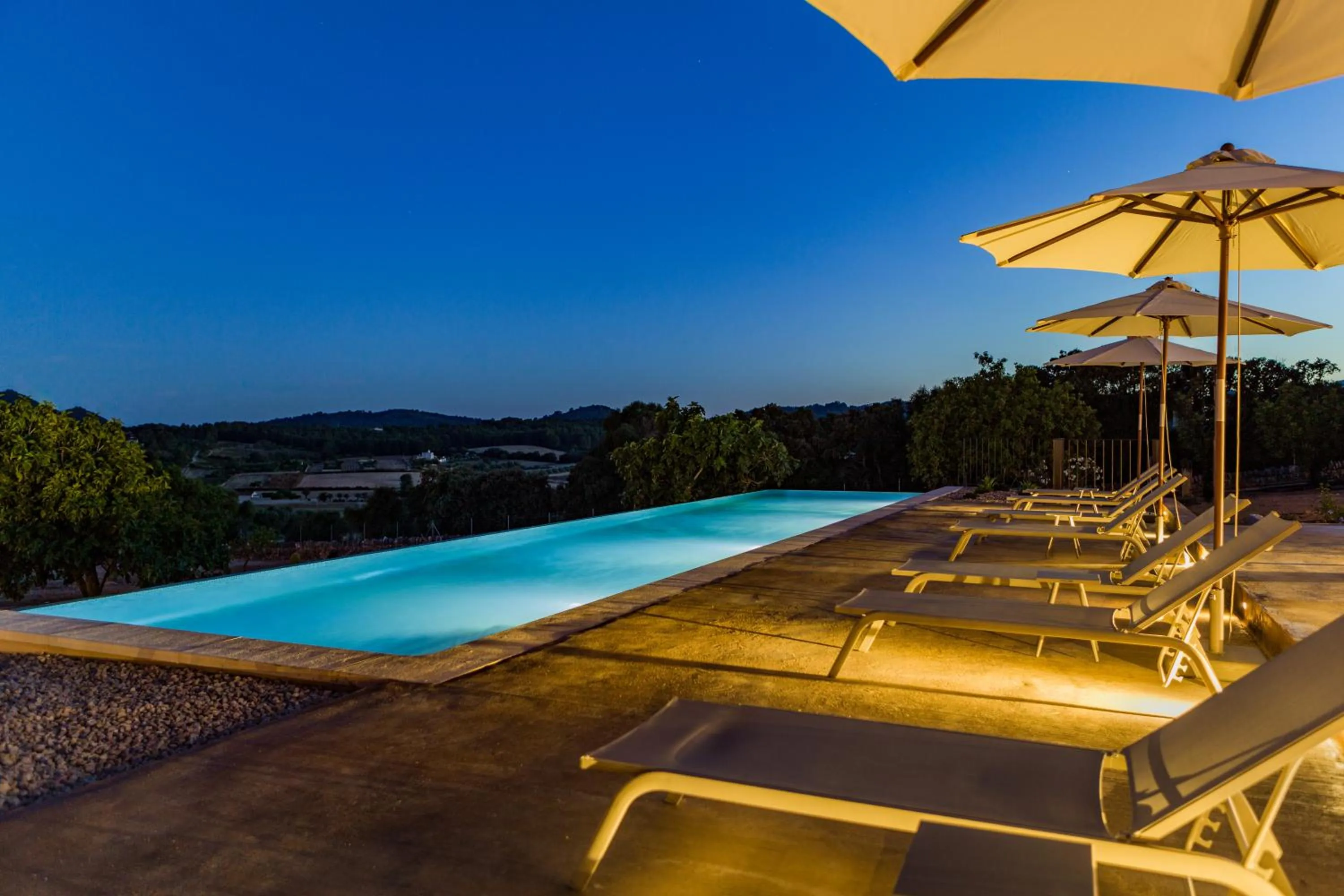 Swimming pool in Agroturismo Ses Vistes