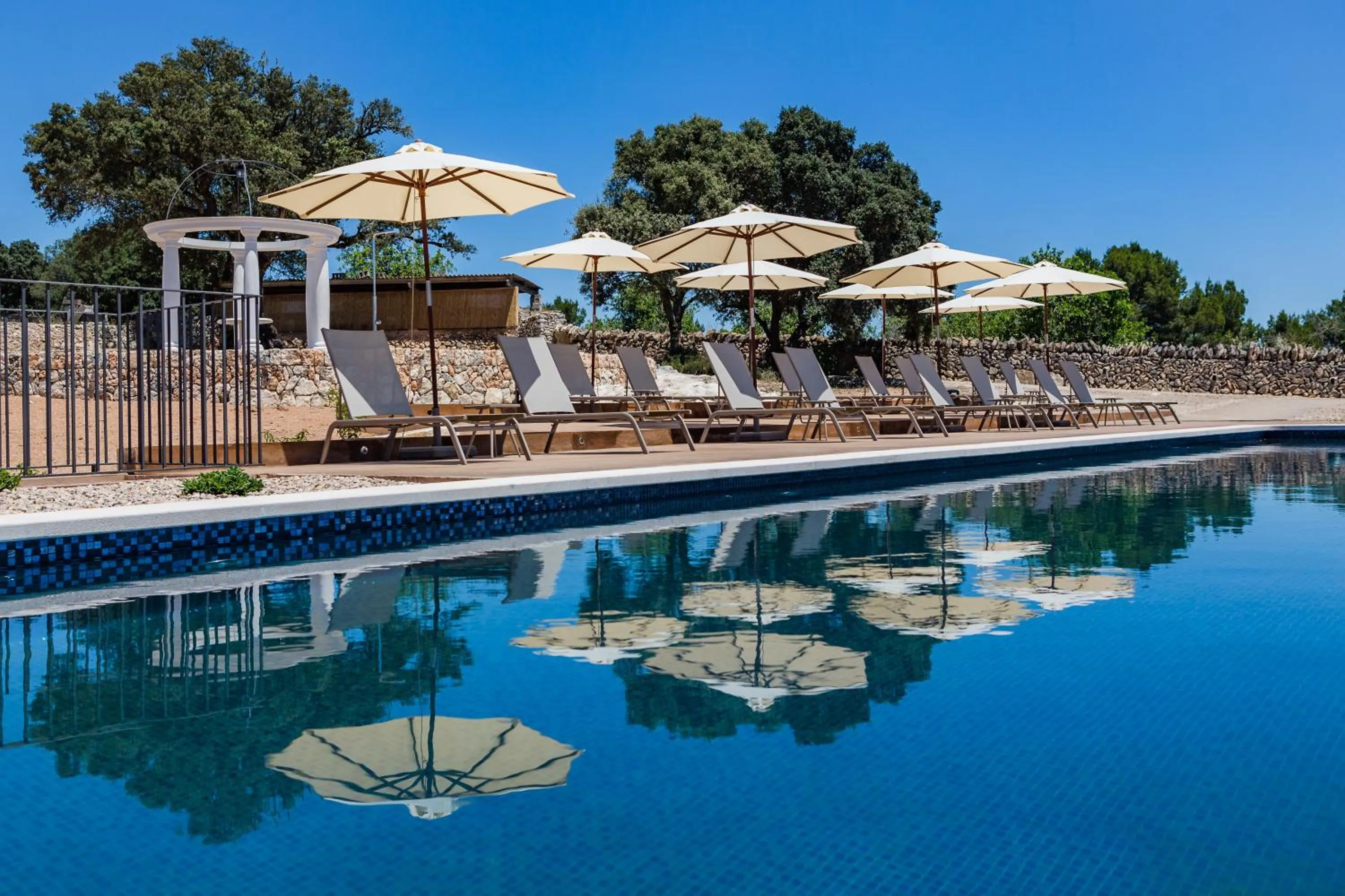 Swimming pool in Agroturismo Ses Vistes