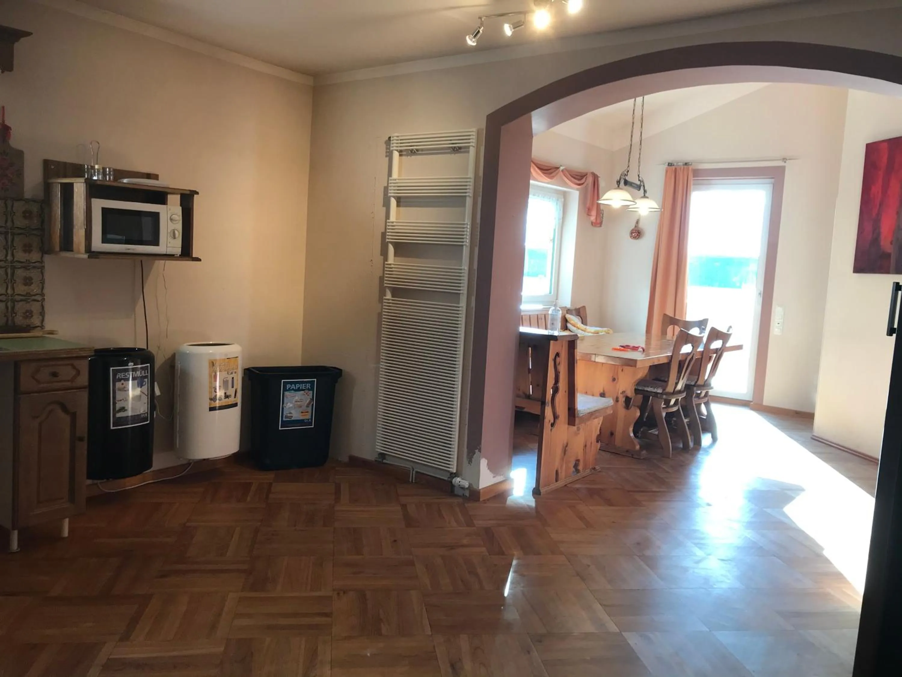 Dining area in Die Werkstatt