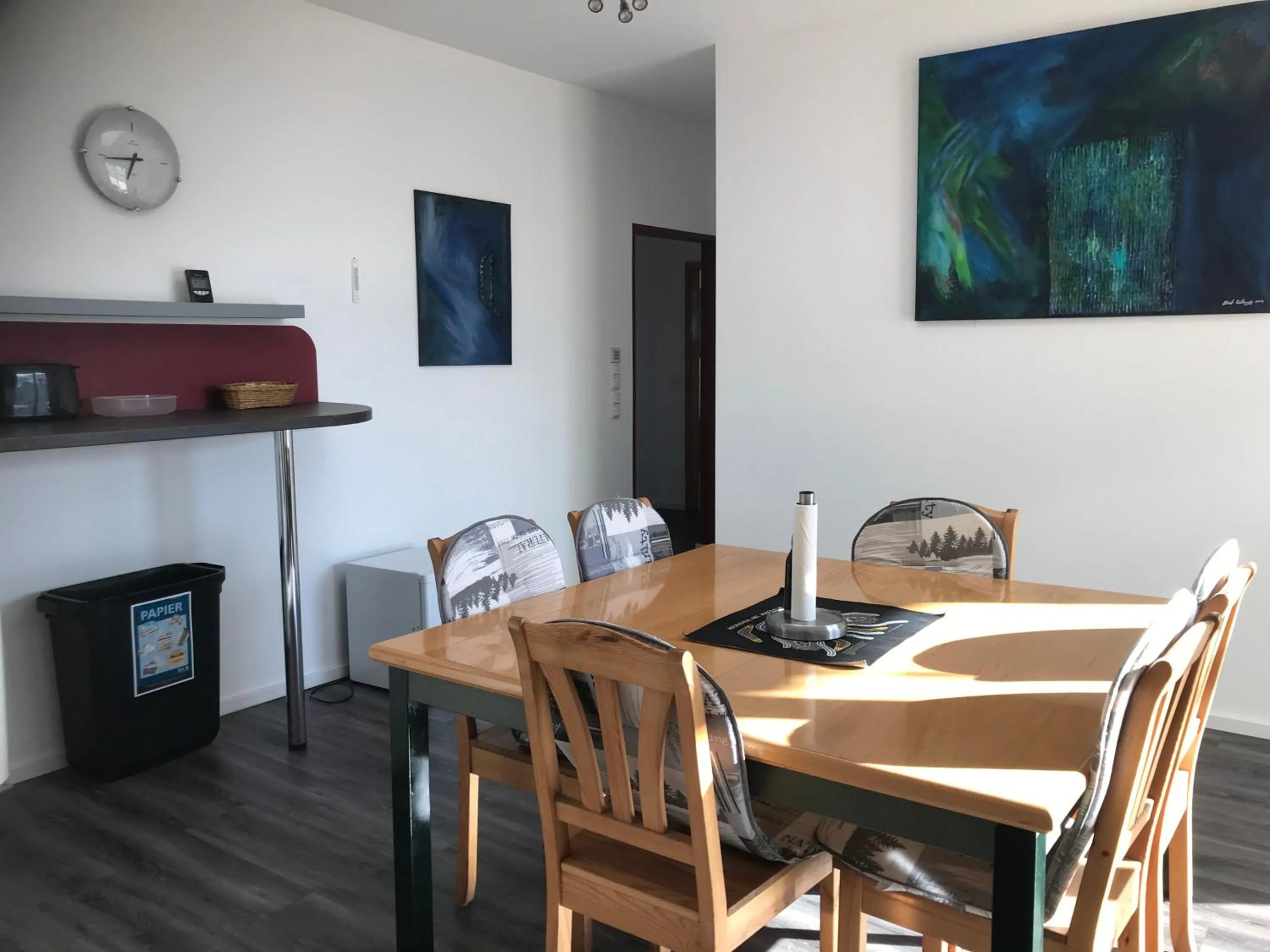 Dining area in Die Werkstatt