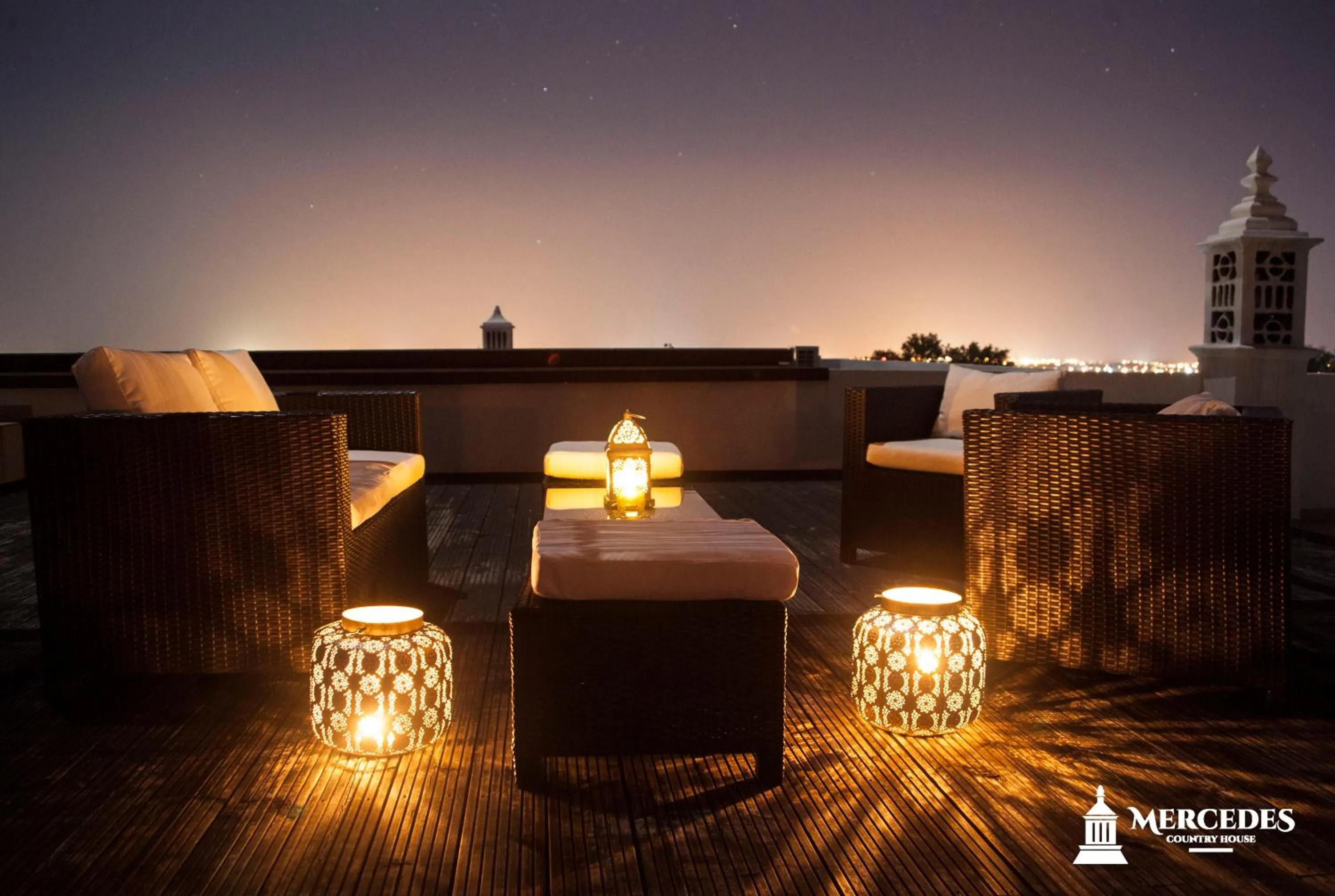 Patio in Mercedes Country House