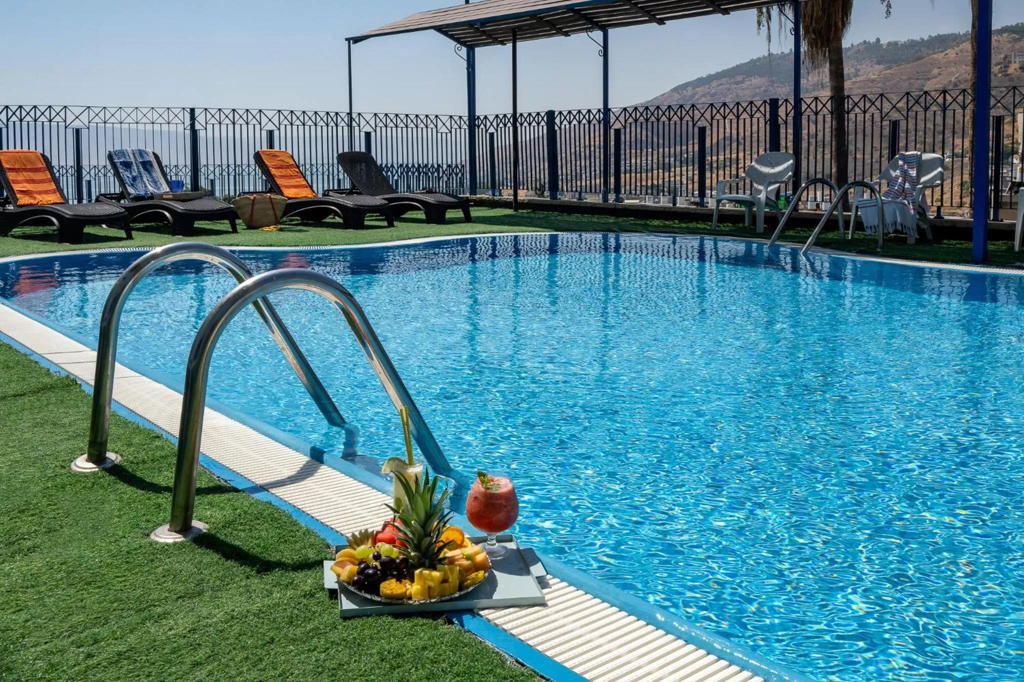 Swimming pool in Prima Galil Tiberias Hotel