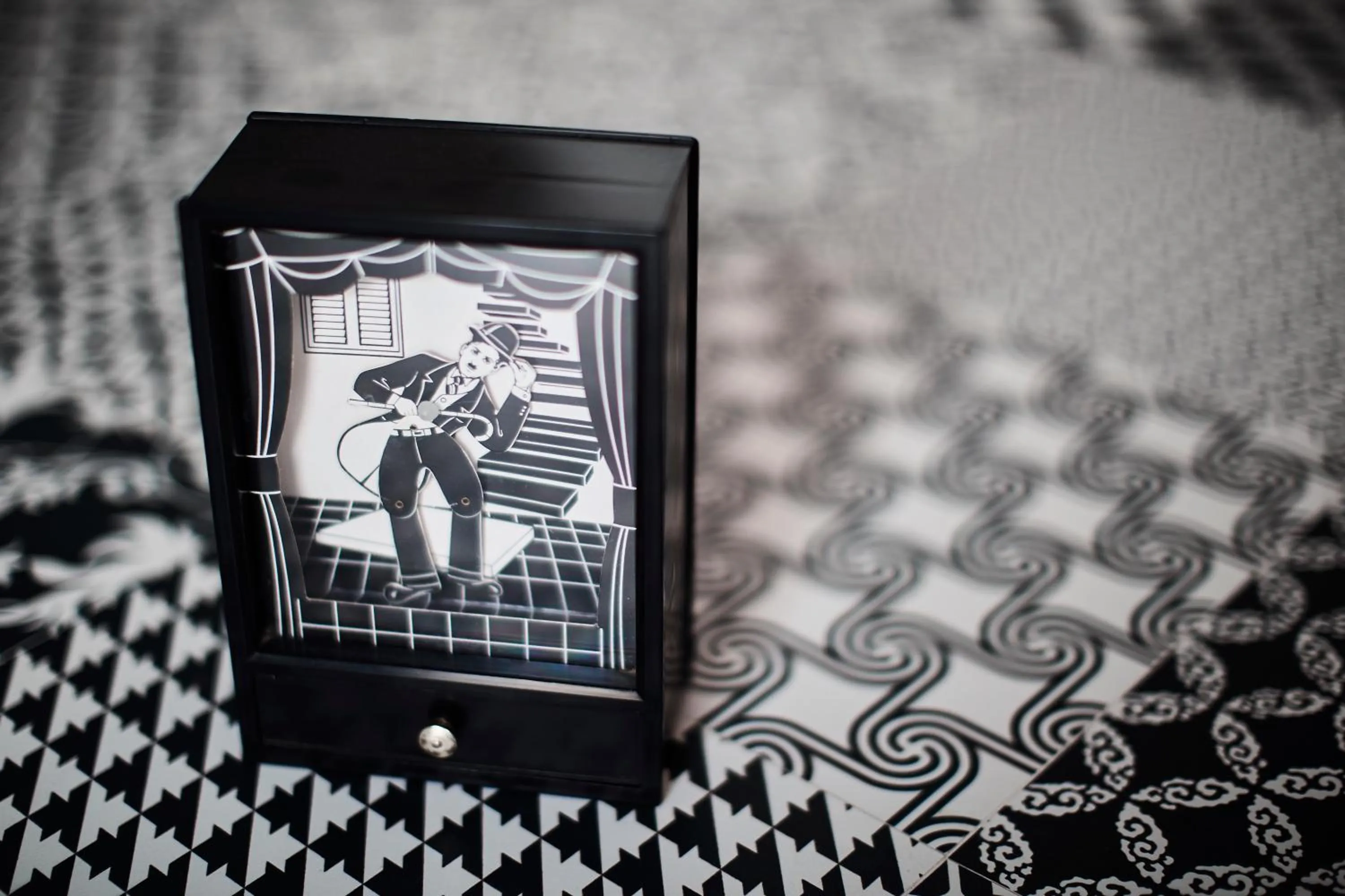 Decorative detail in Rosa e Valentino